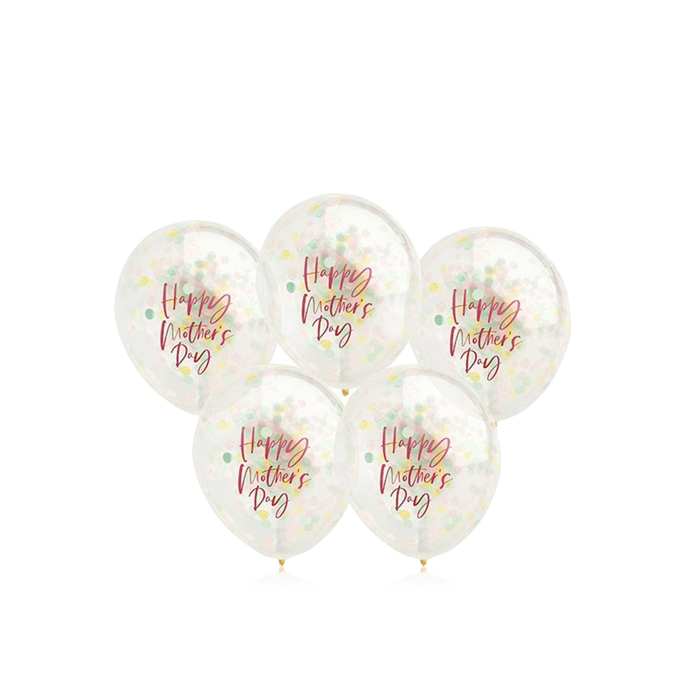 Hootyballoo Balloon Confetti Happy Mothers Day x5