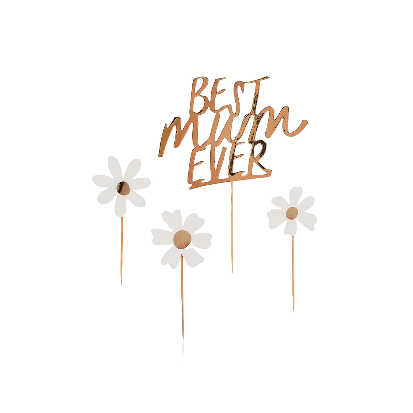 Hootyballoo Cake Topper Best Mum Ever