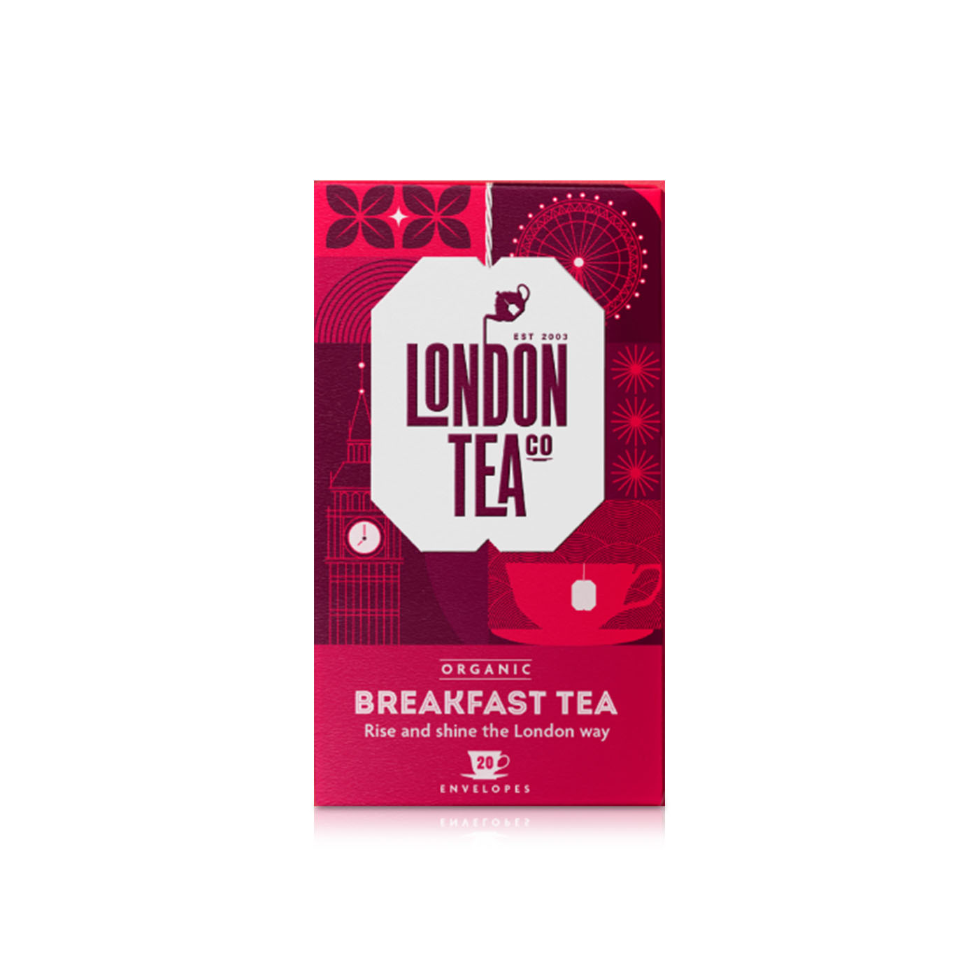 London Tea Organic Breakfast Tea x20 40g