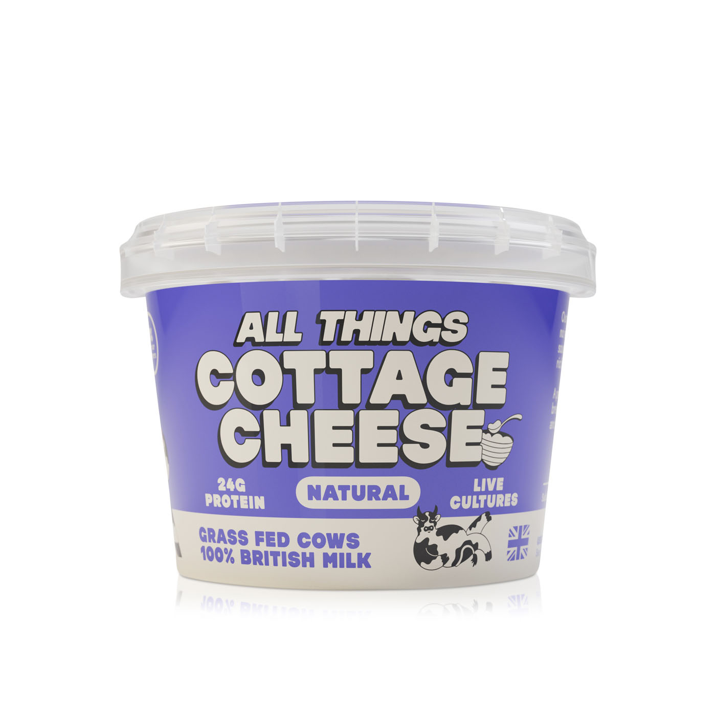 All Things Natural Cottage Cheese with 24g Protein 240g