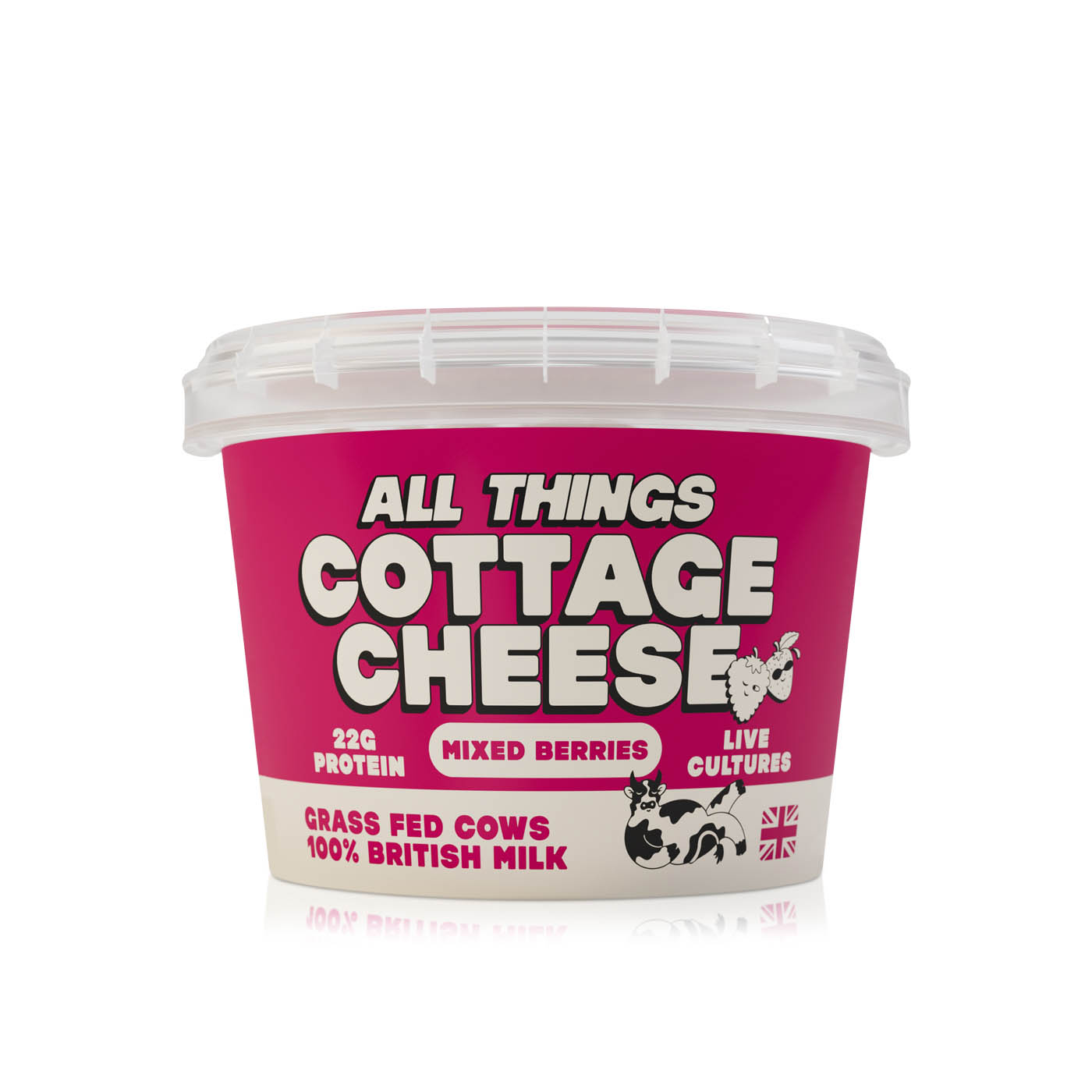 All Things Mixed Berries Cottage Cheese with 22g Protein  240g