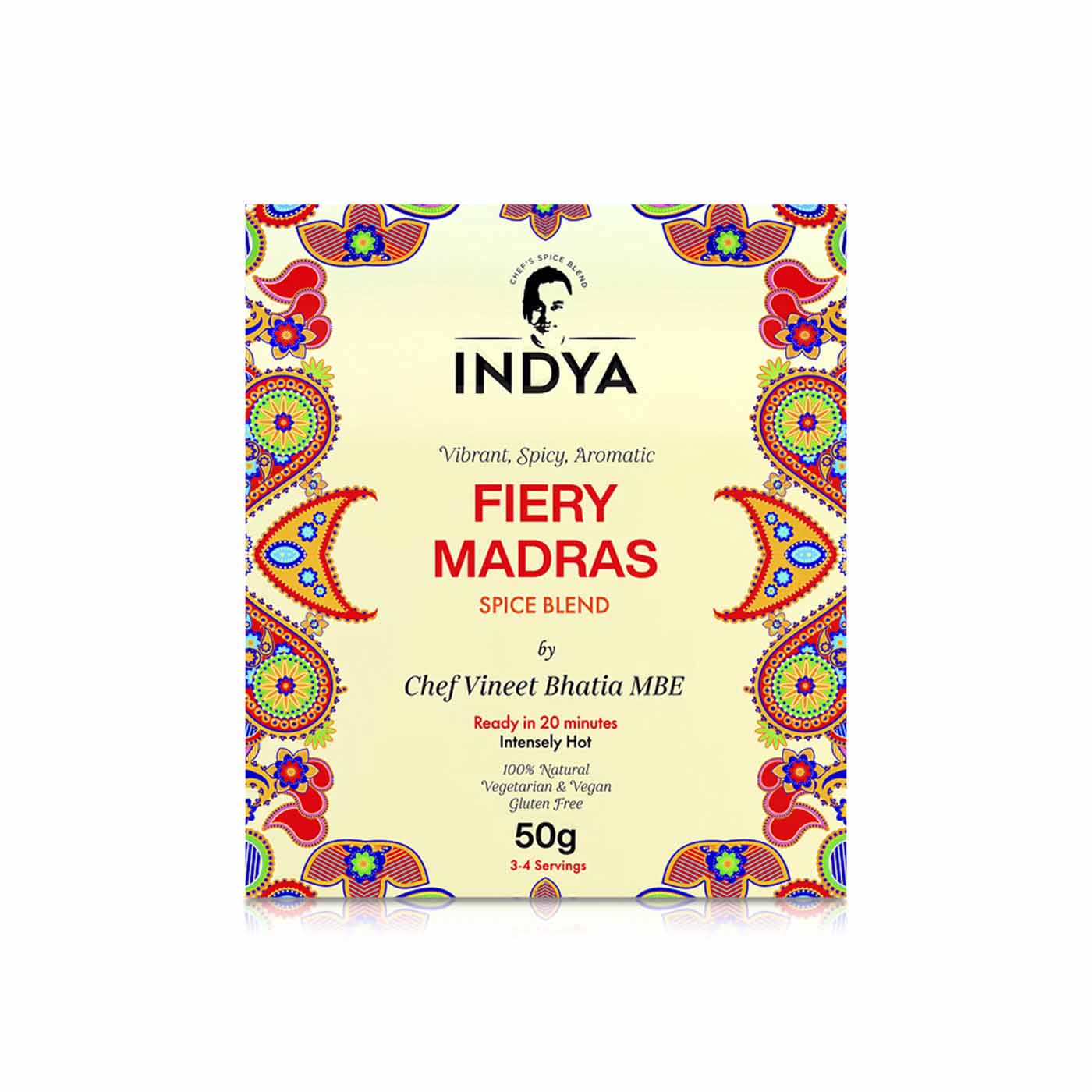 Indya Spices Fiery Madras 50g