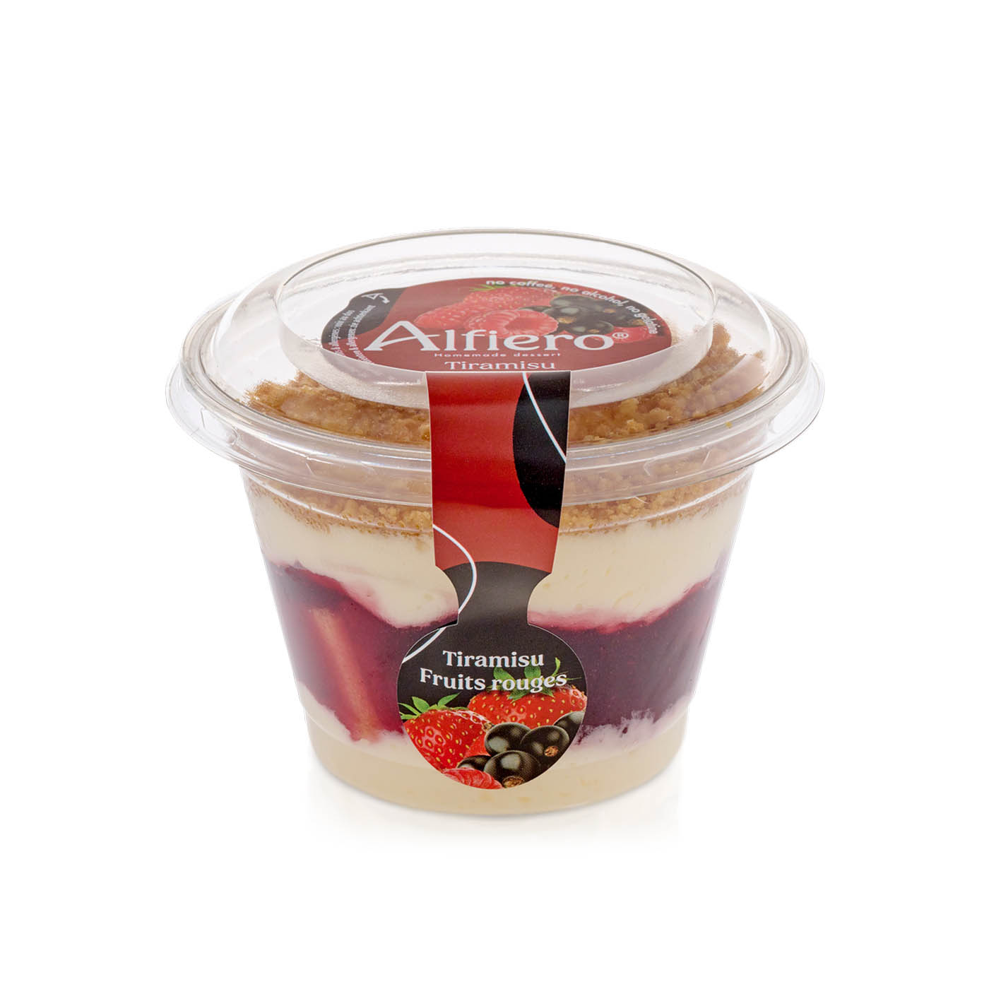 Alfiero Tiramisu Red Fruits 100g
