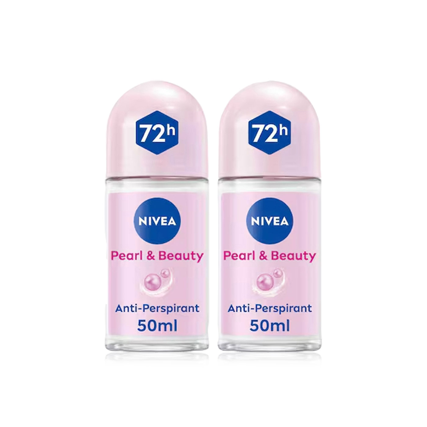 Nivea Deodorant Roll On Pearl & Beauty 50ml x2 Ecobox