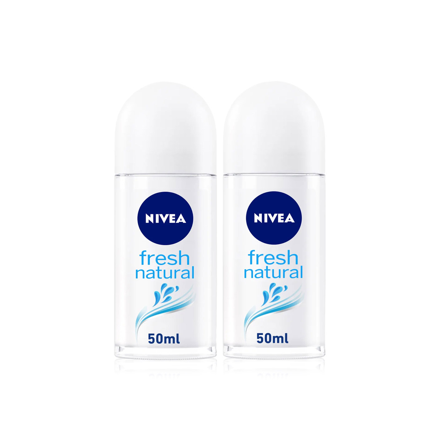 Nivea Deodorant Roll On Fresh Feminine 50ml x2 Ecobox