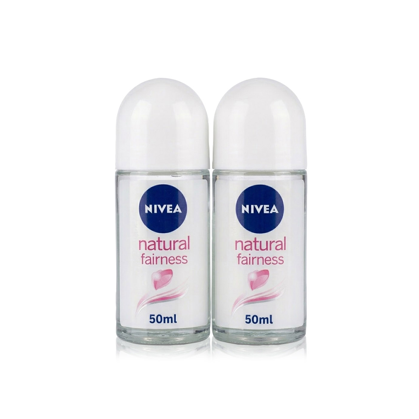 Nivea Deodorant Roll On Natural Fair 50ml x2 Ecobox