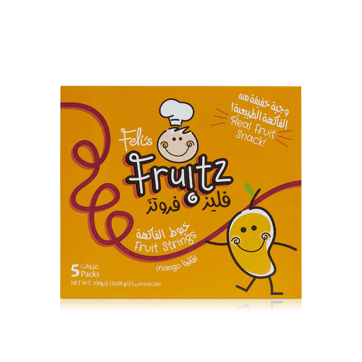 Felis Fruitz Mango Fruit String x 5 100g