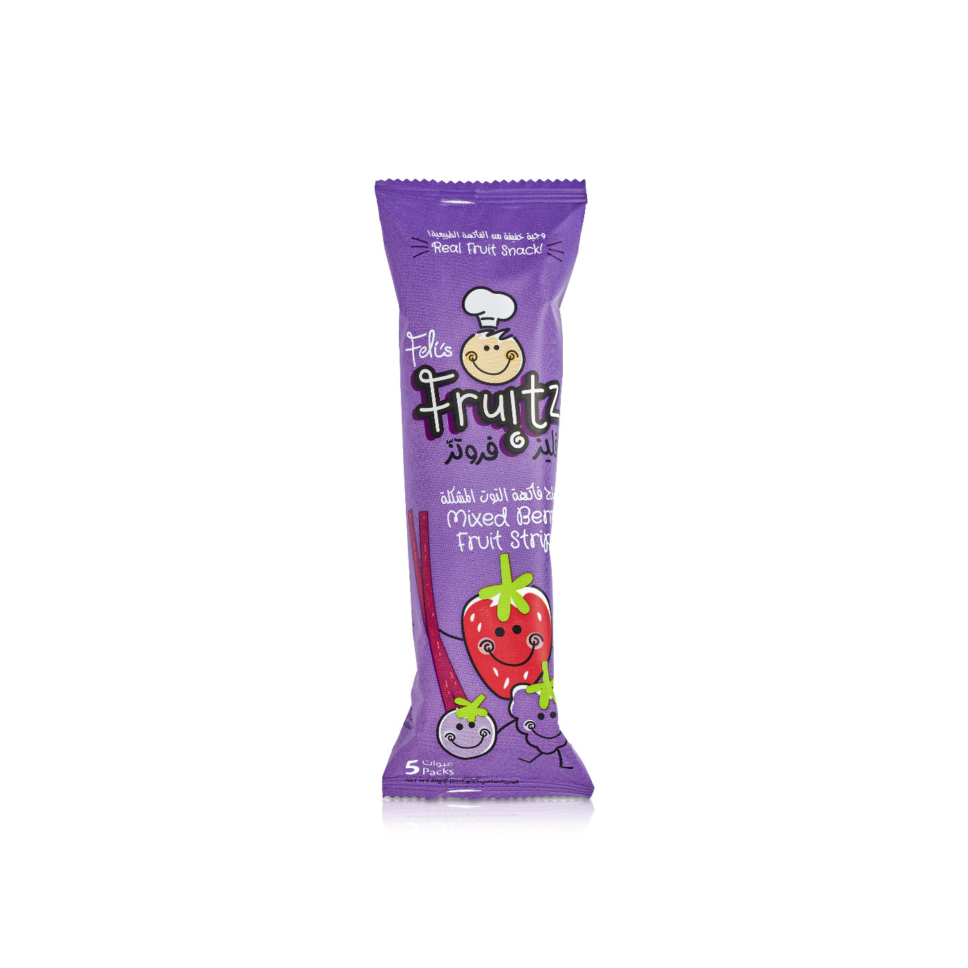 Felis Fruitz Mixed Berry Strips x 5 80g
