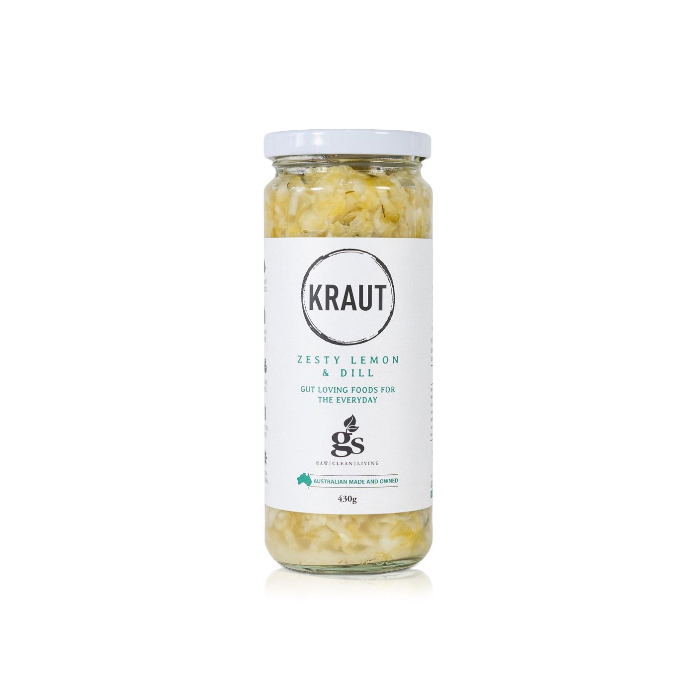 Green Street Kitchen Zesty Lemon and Dill Kraut 430g