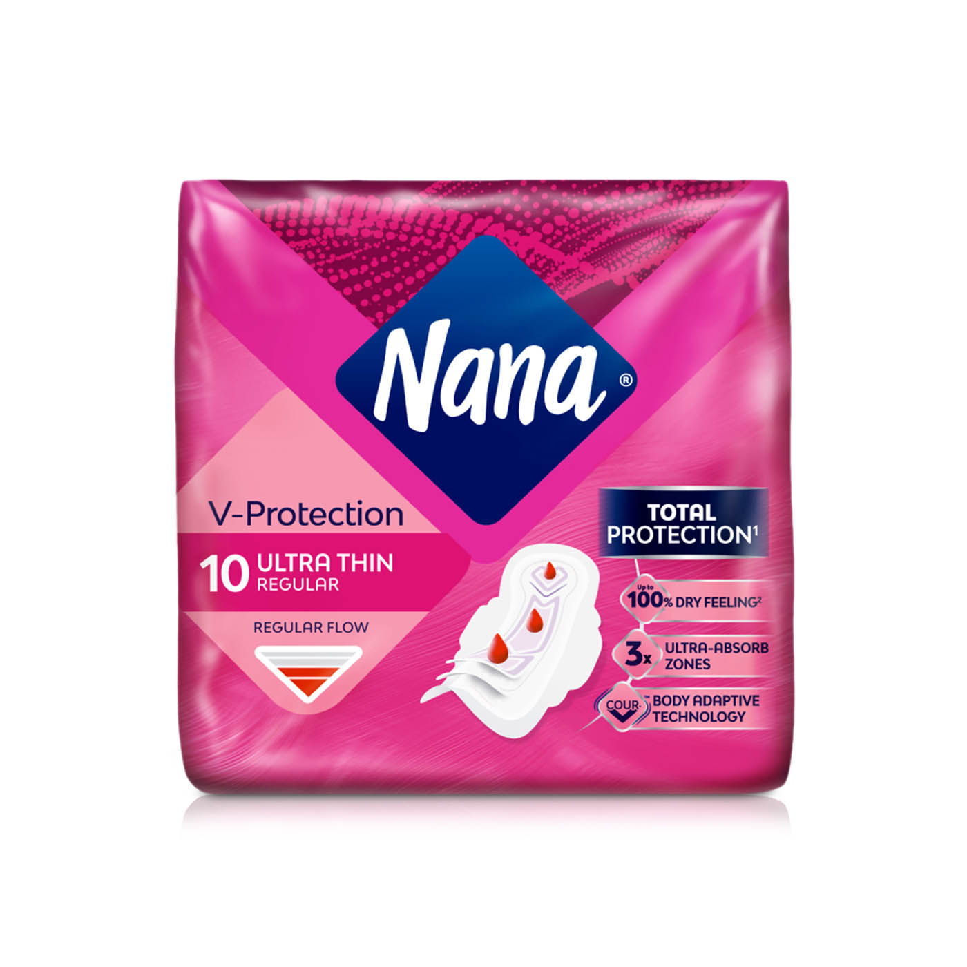 Nana Ula Thin Panty Liners with Wings x 10