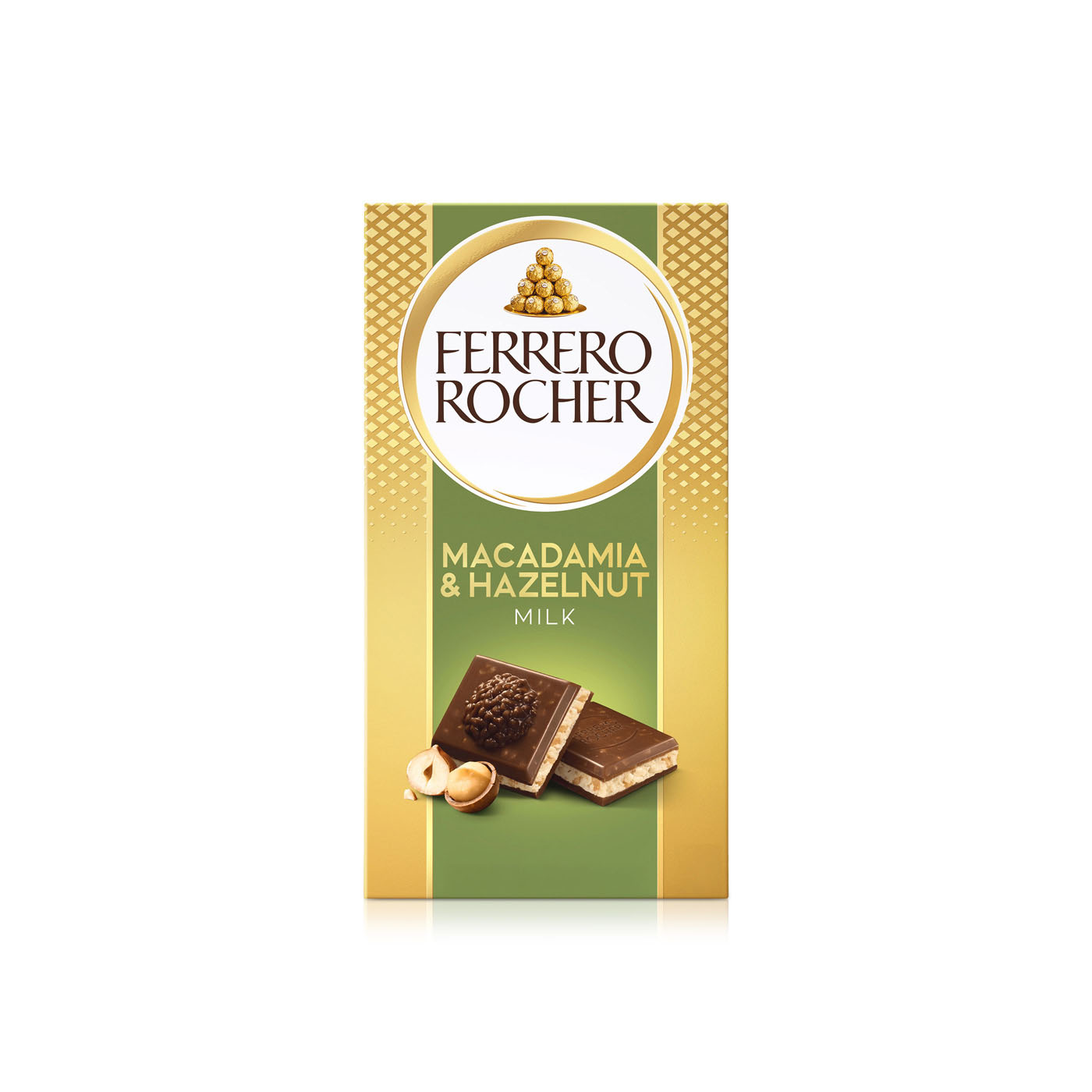 Ferrero Chocolate Macadamia Hazelnut Chocolate Bar 90g