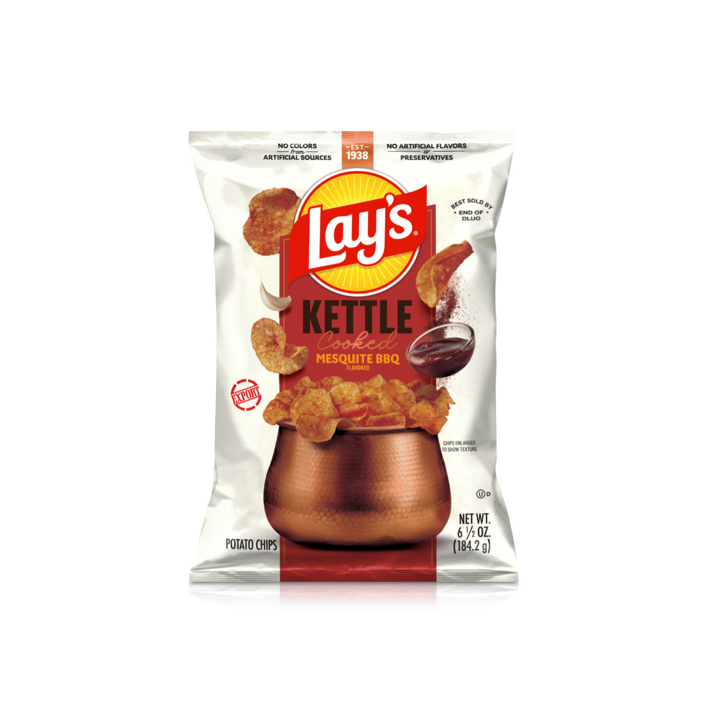 Lay's Kettle Cooked Mesquite BBQ 184.2g