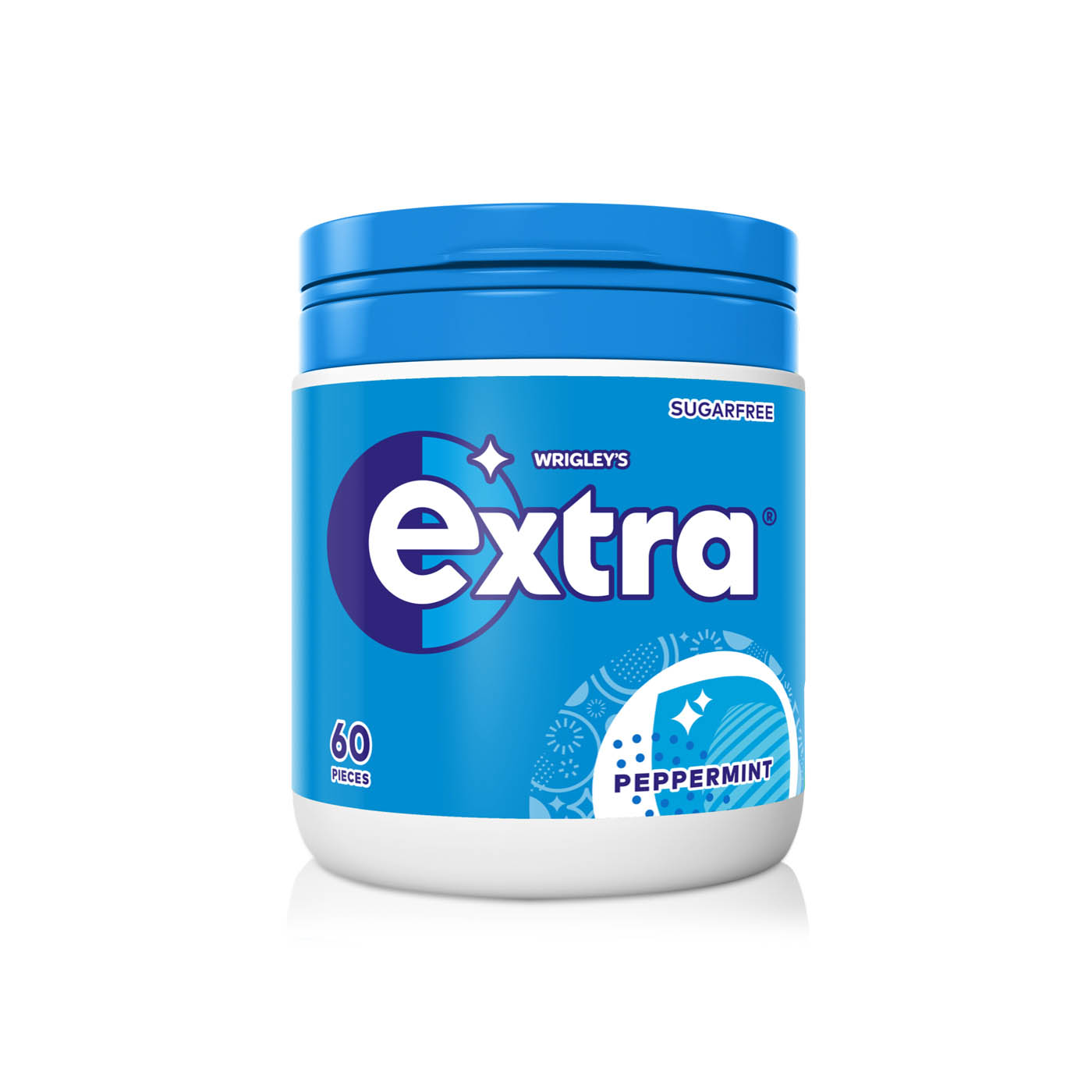 Wrigley's Extra Peppermint Bottle 60 Pieces
