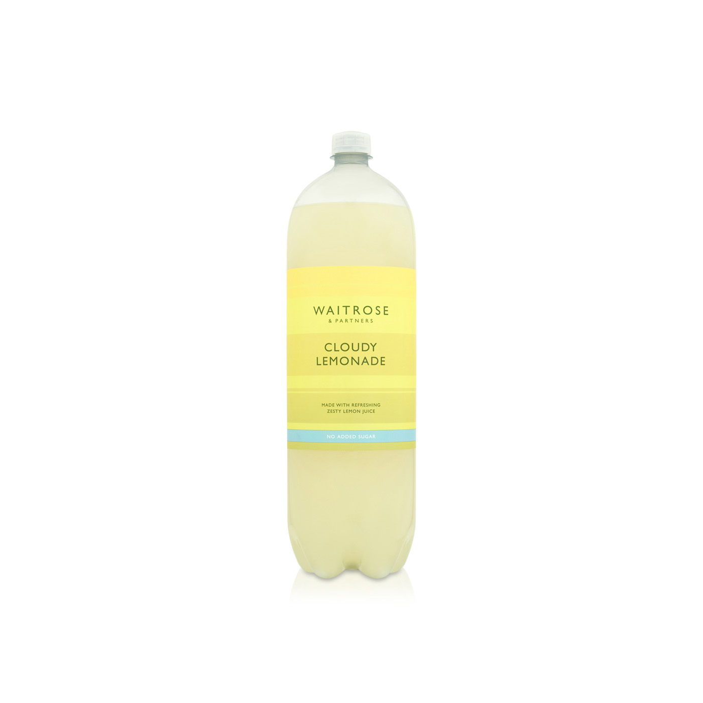 Waitrose Cloudy Lemonade 2 Litre - No added sugar