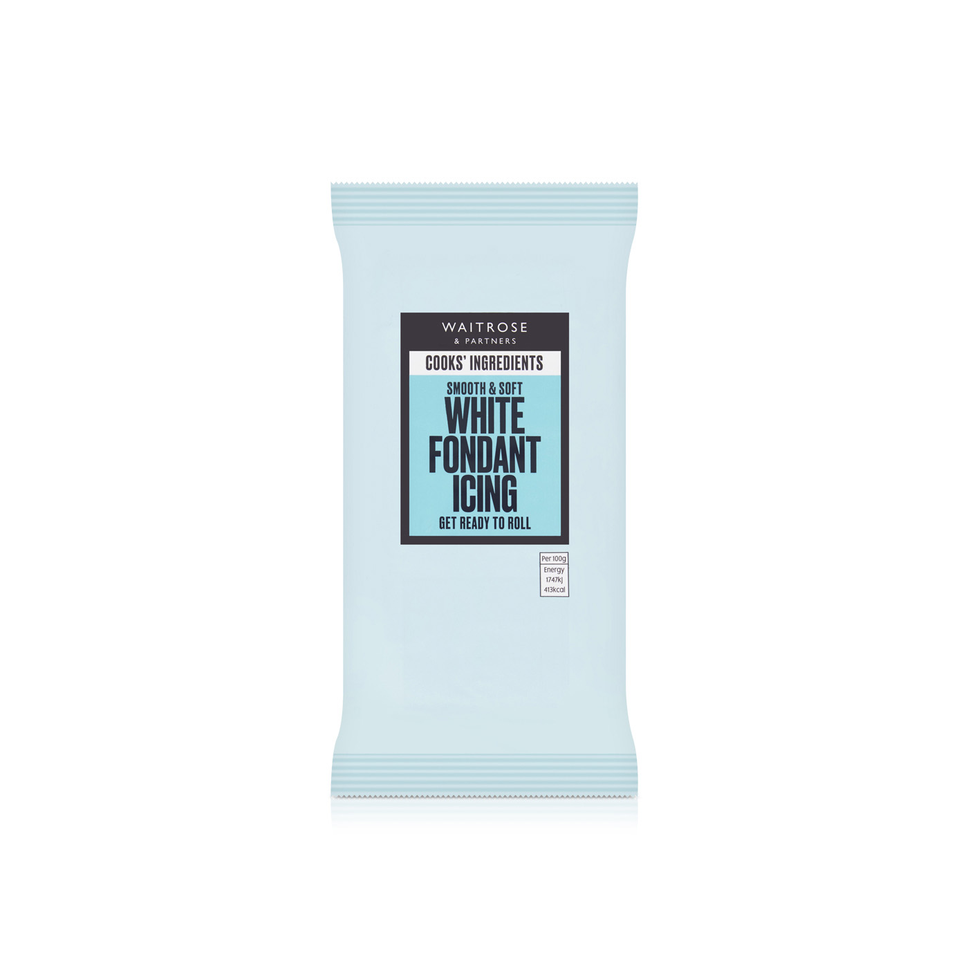 Waitrose White Fondant Icing 500g