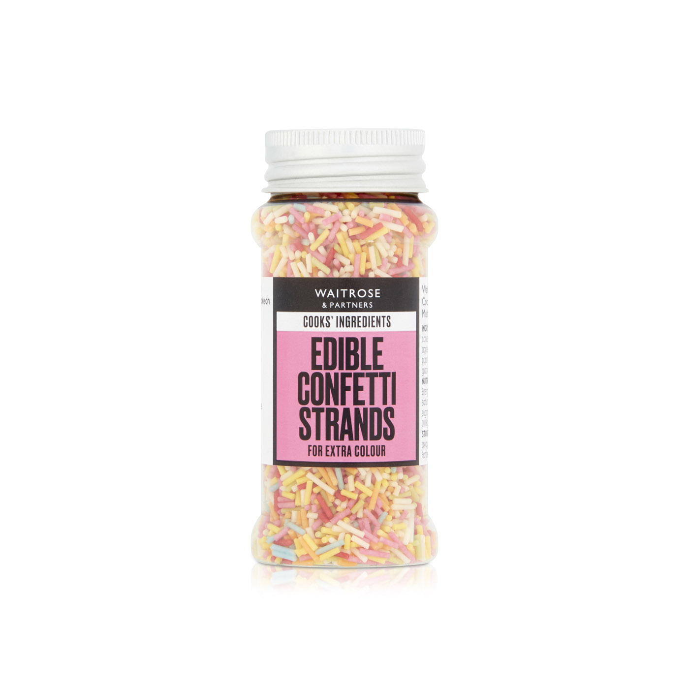 Waitrose Cooks' Ingredients Glitter Strands 65g