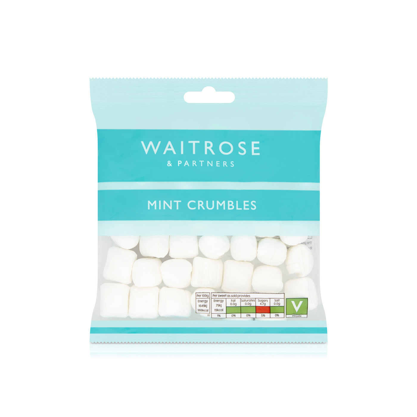 Waitrose Mint Crumbles 200g