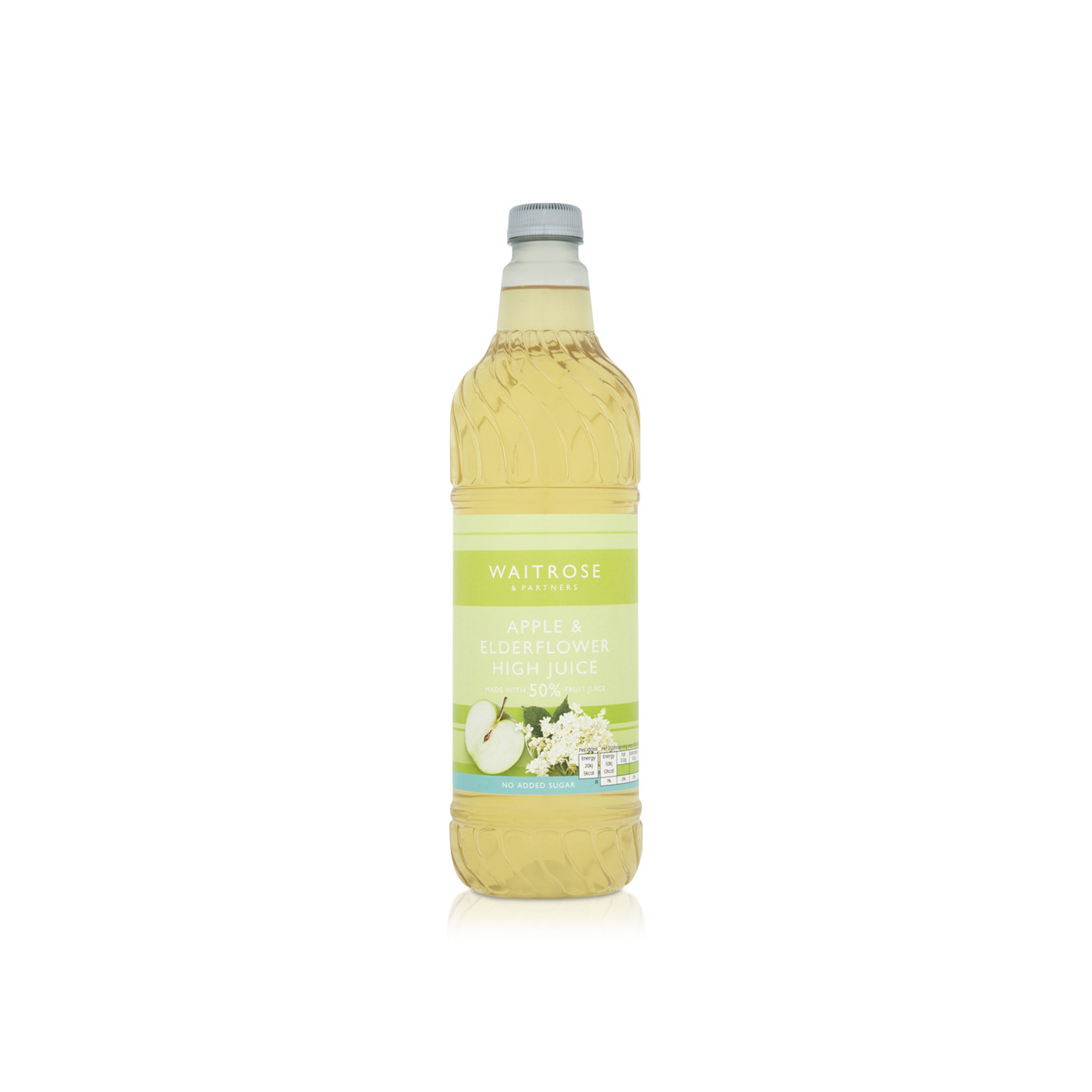 Waitrose No Added Sugar Apple and Elderflower Juice 1 litre