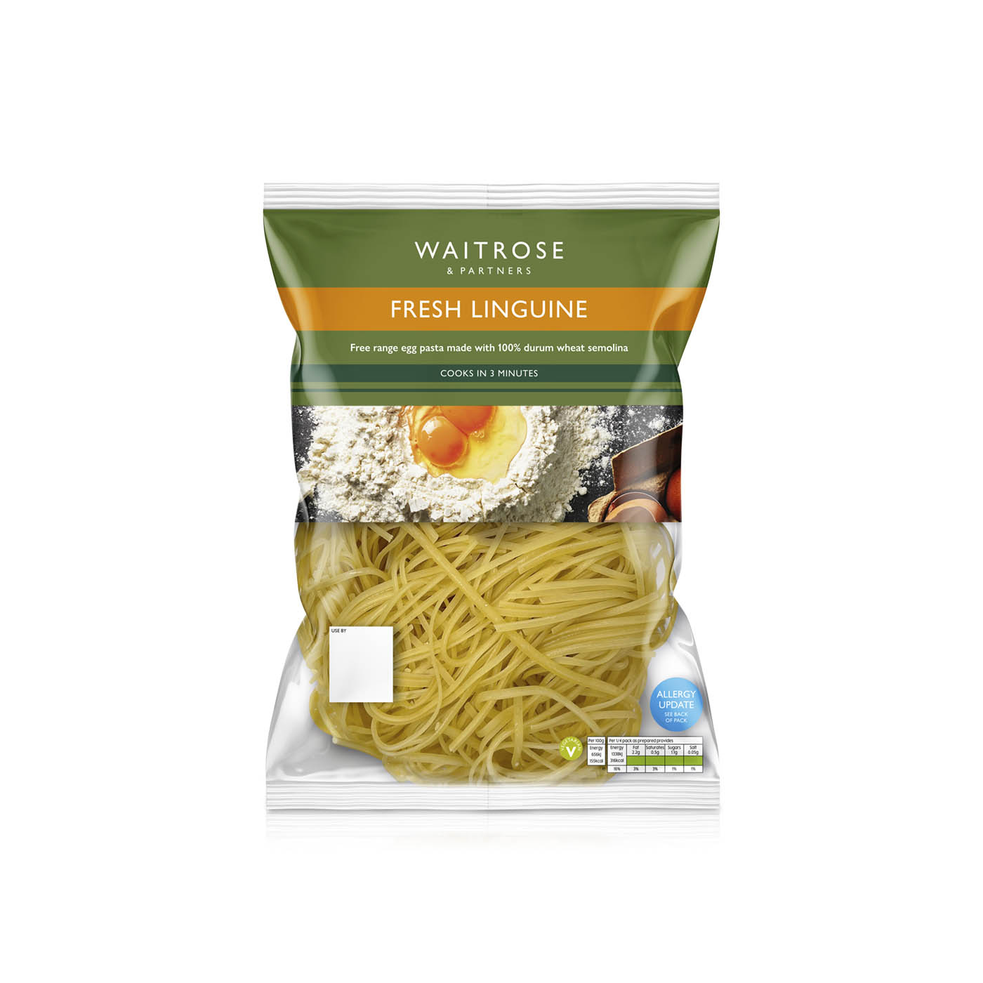 Waitrose Fresh Linguine 500g