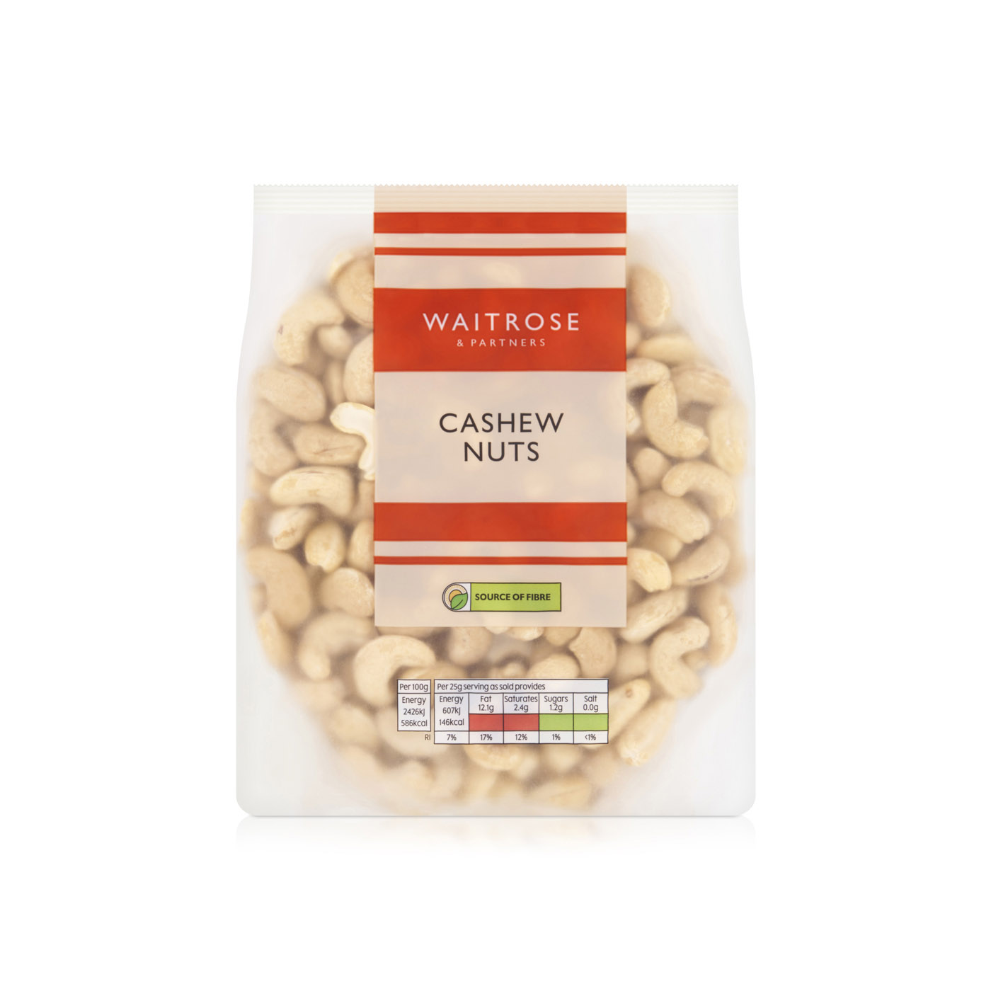 Waitrose Cashew Nuts 400 G