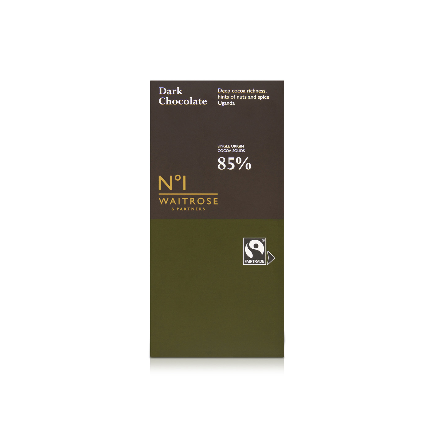 Waitrose No.1 Ugandan Dark Chocolate 100g