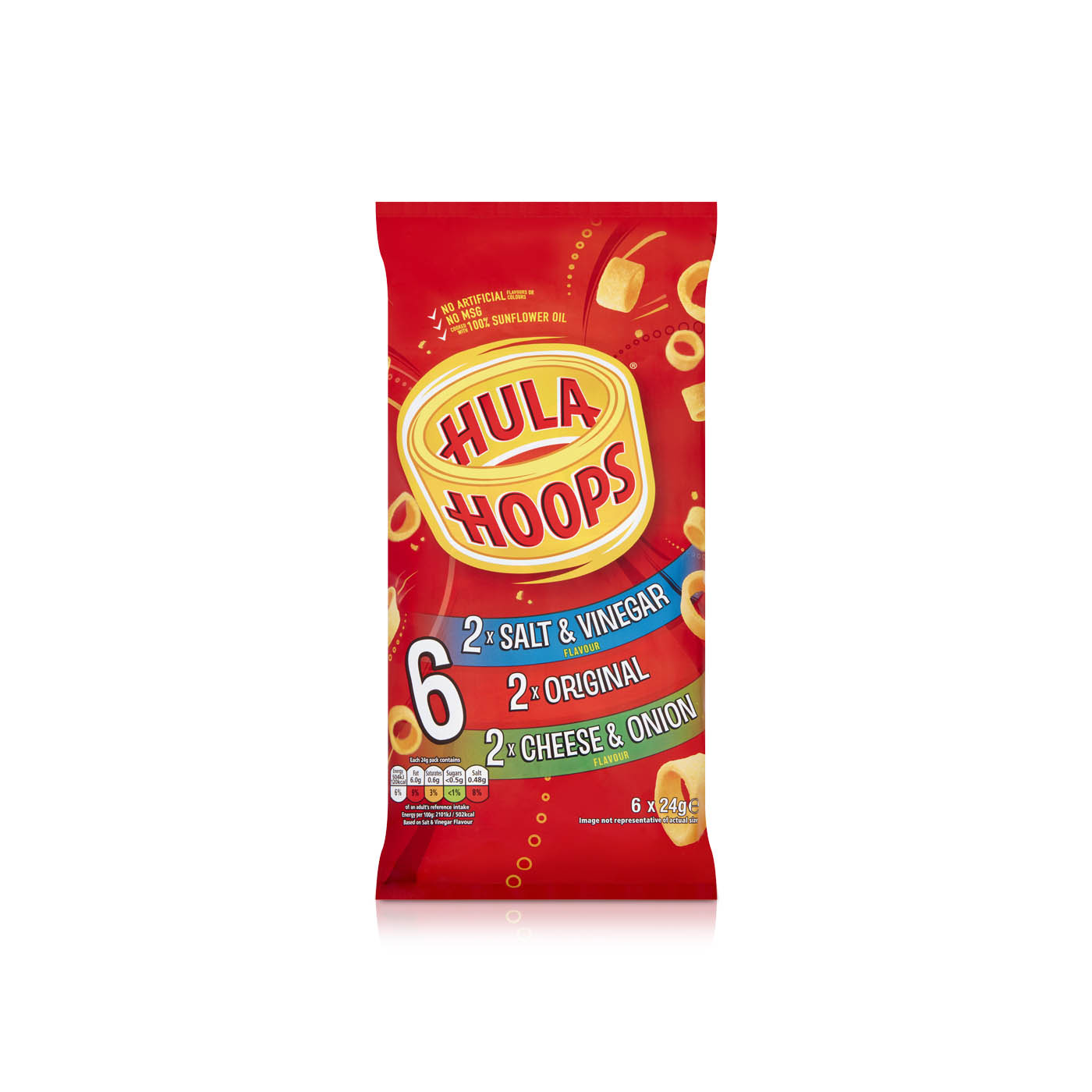 Hula Hoops Variety 6 x 24g