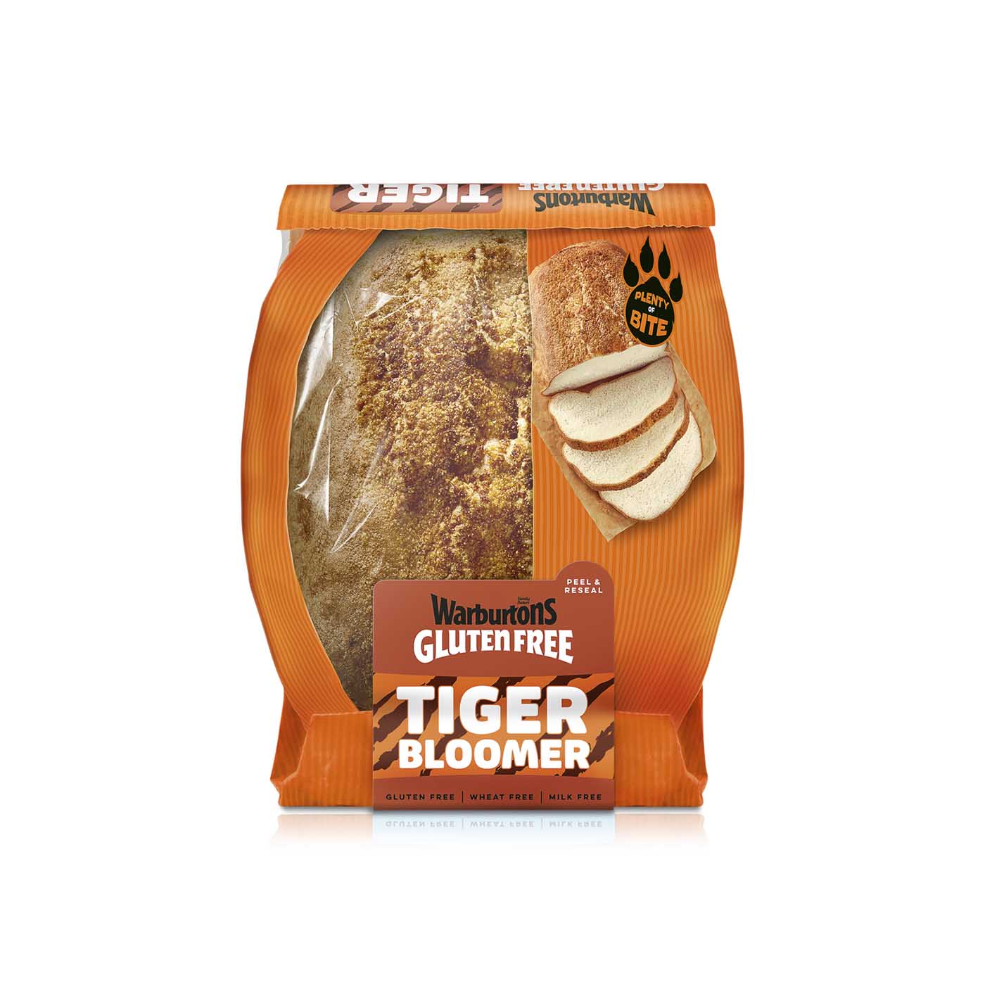 Warburtons Family Bakers Gluten Free Tiger Bloomer Bread 400g
