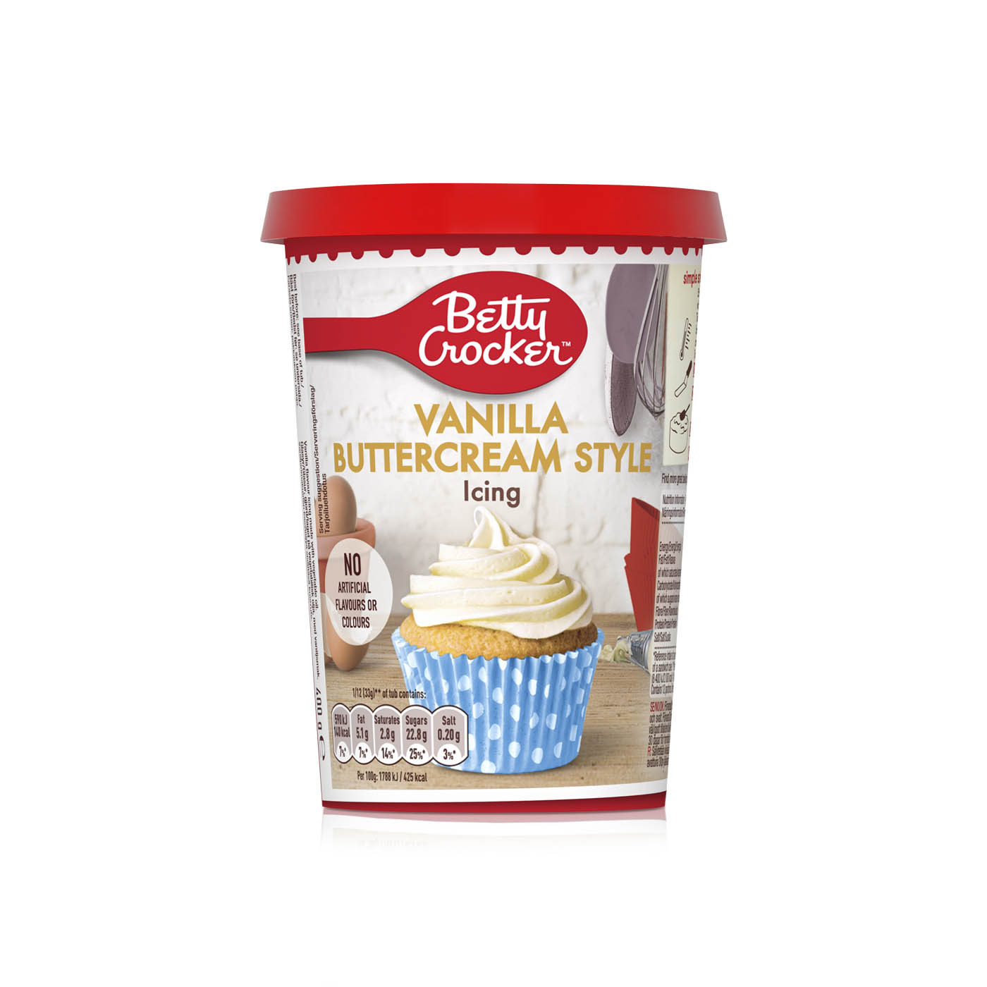 Betty Crocker Vanilla Buttercream Icing 400g