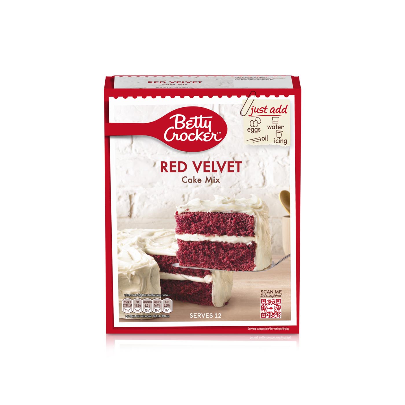 Betty Crocker Red Velvet Cake Mix 425g