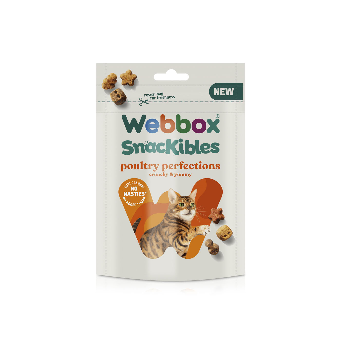 Webbox Snackibles Poultry Perfections 85g