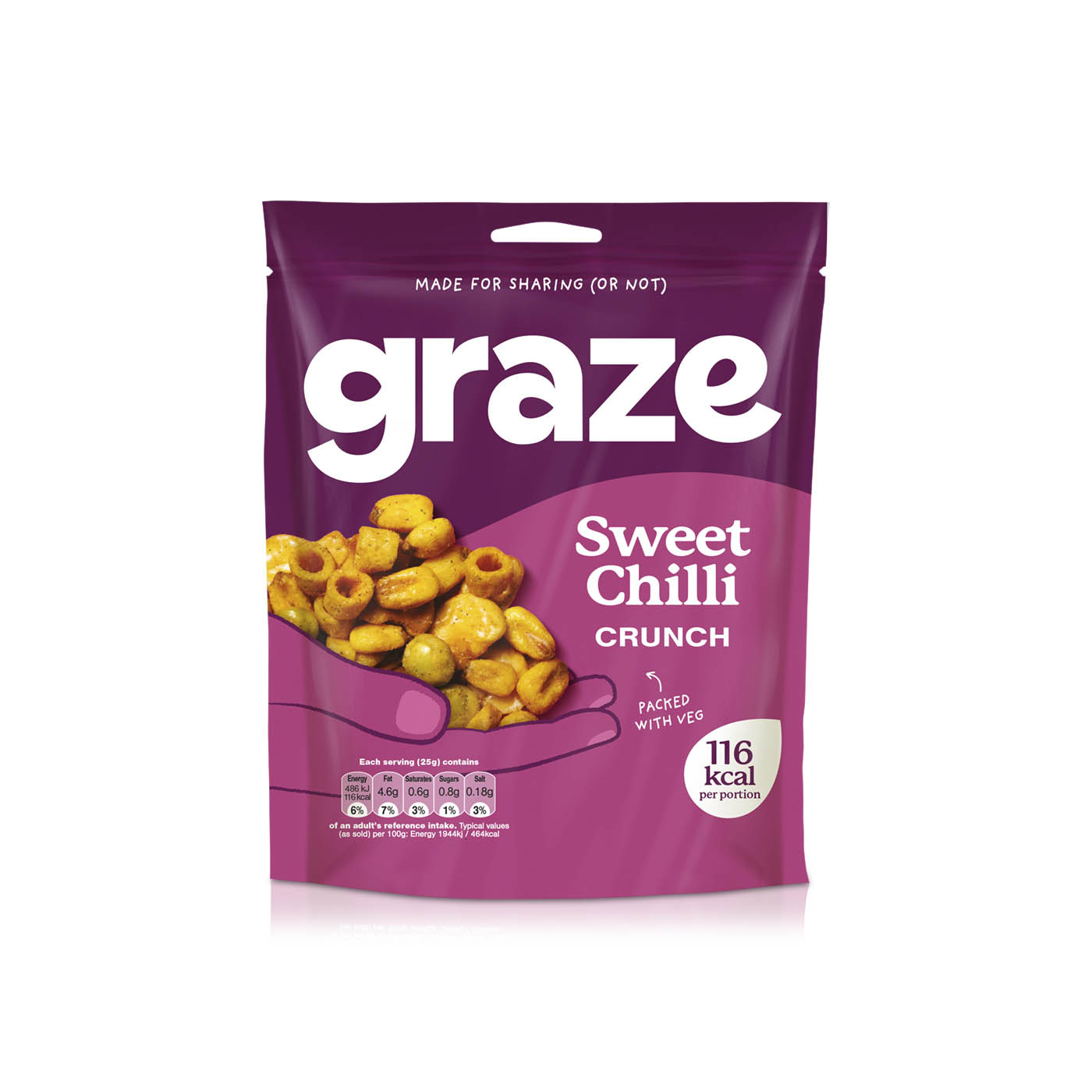 Graze Sweet Chilli Crunch 100g