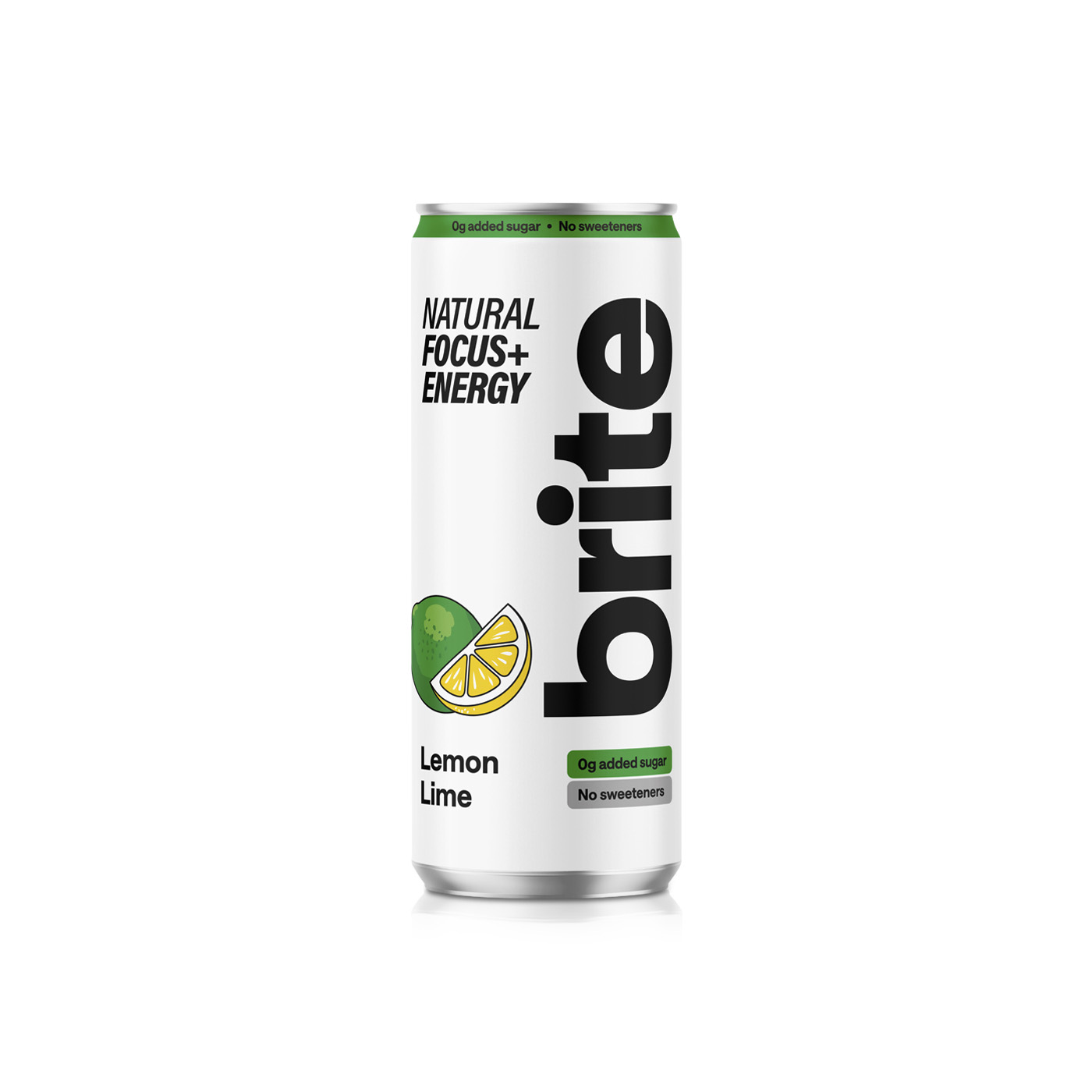 Brite Focus + Energy Lemon Lime Drink 330ml