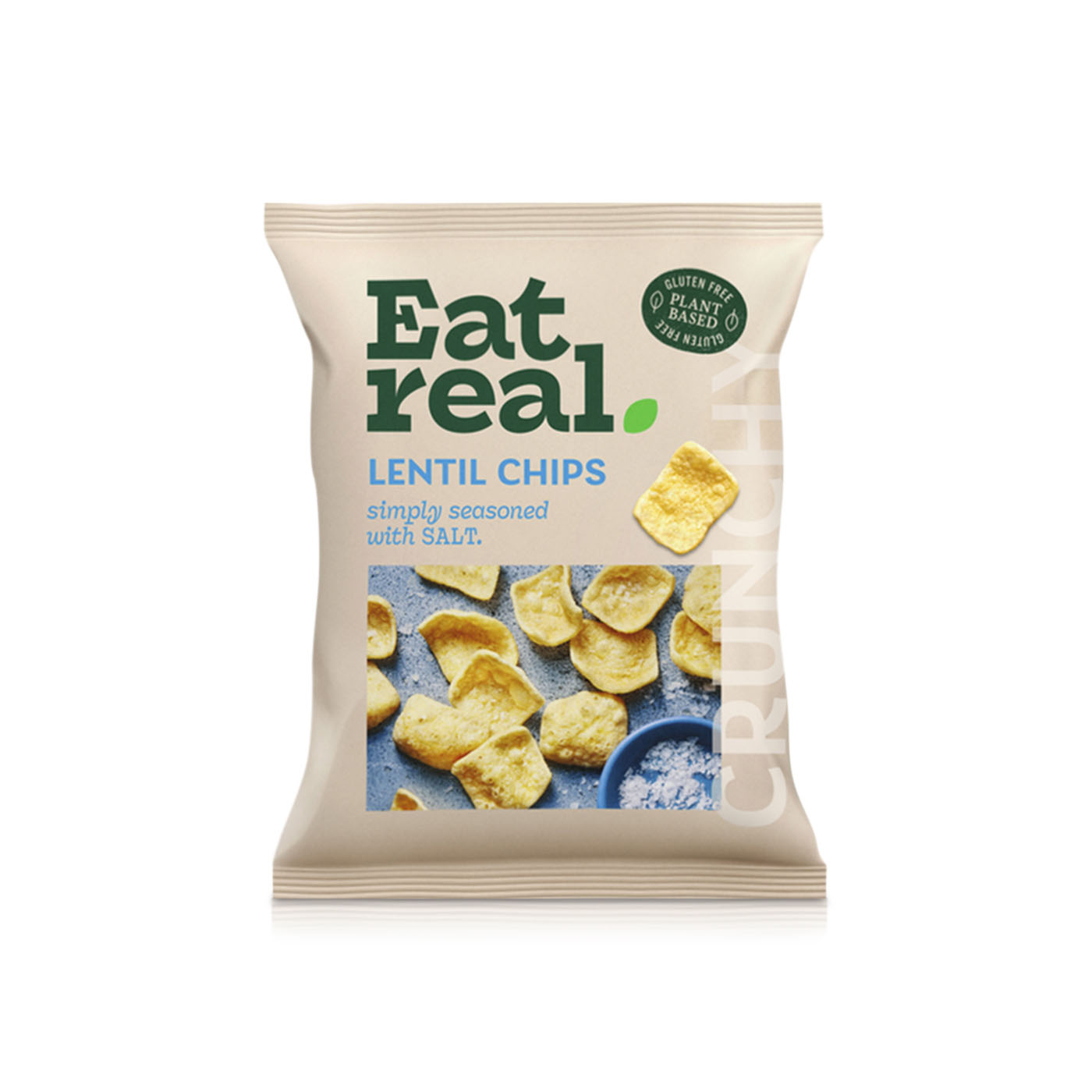 Eat Real Salted Lentil Chips 40g