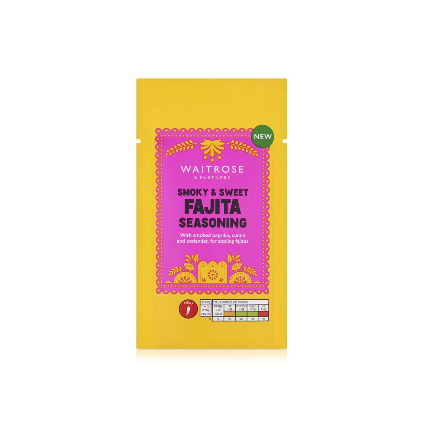 Waitrose Fajita Seasoning 30g