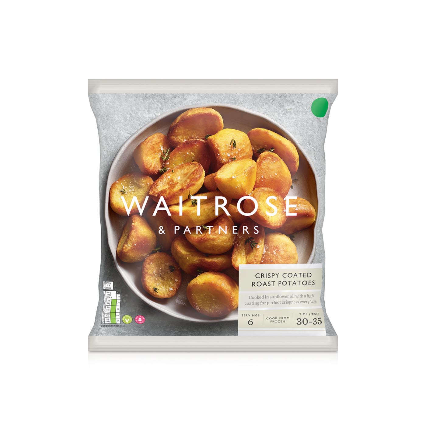 Waitrose Crispy Coated Roast Potatoes 800g