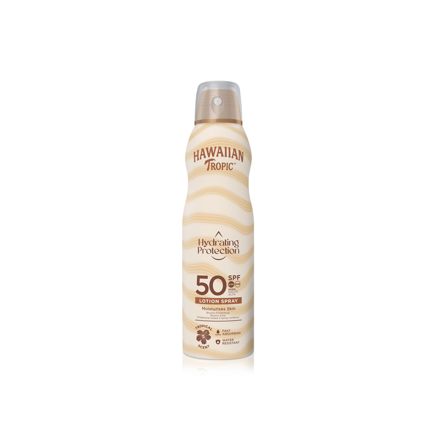 Hawaiian Tropic Hydrating Protection Spray SPF50 220ml