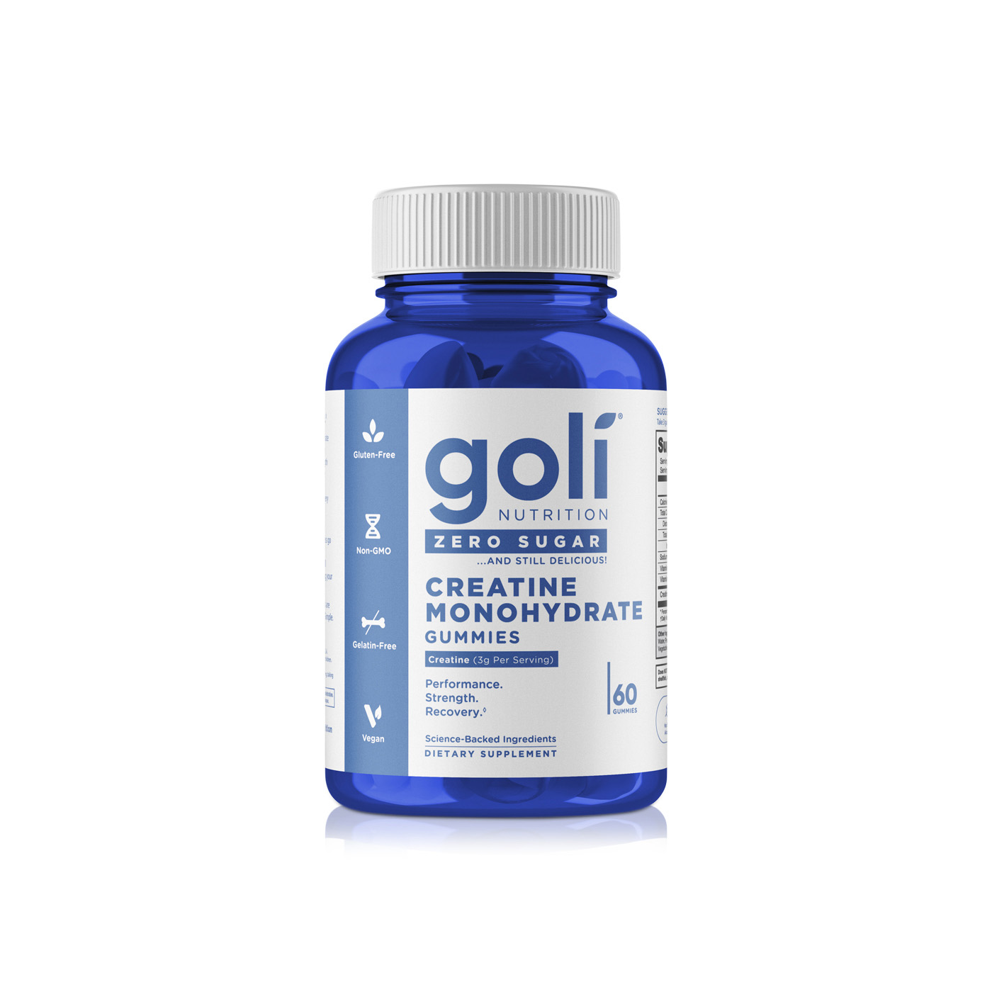 Goli Creatine Monohydrate Zero Sugar Gummies 300g