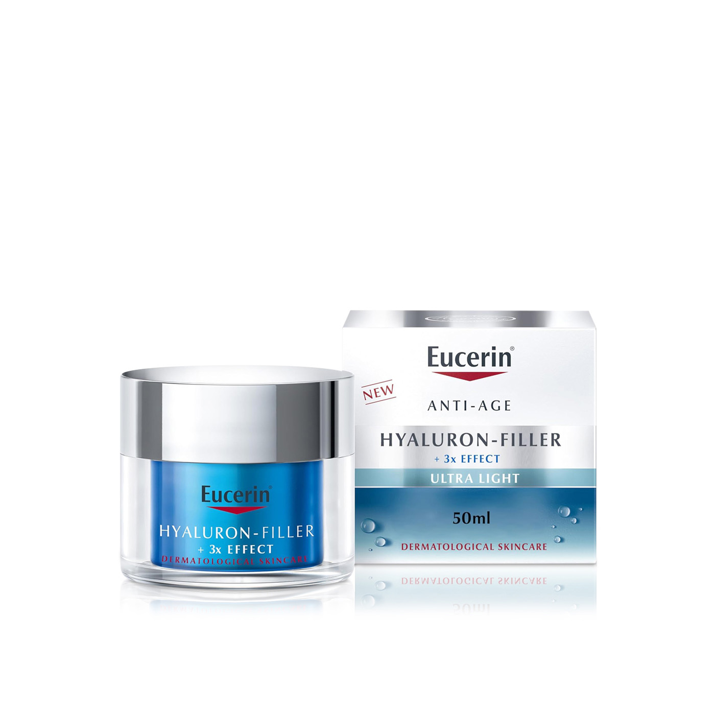 Eucerin Anti-Age Hyaluron-Filler x3 Effect Ultra Light Cream 50ml