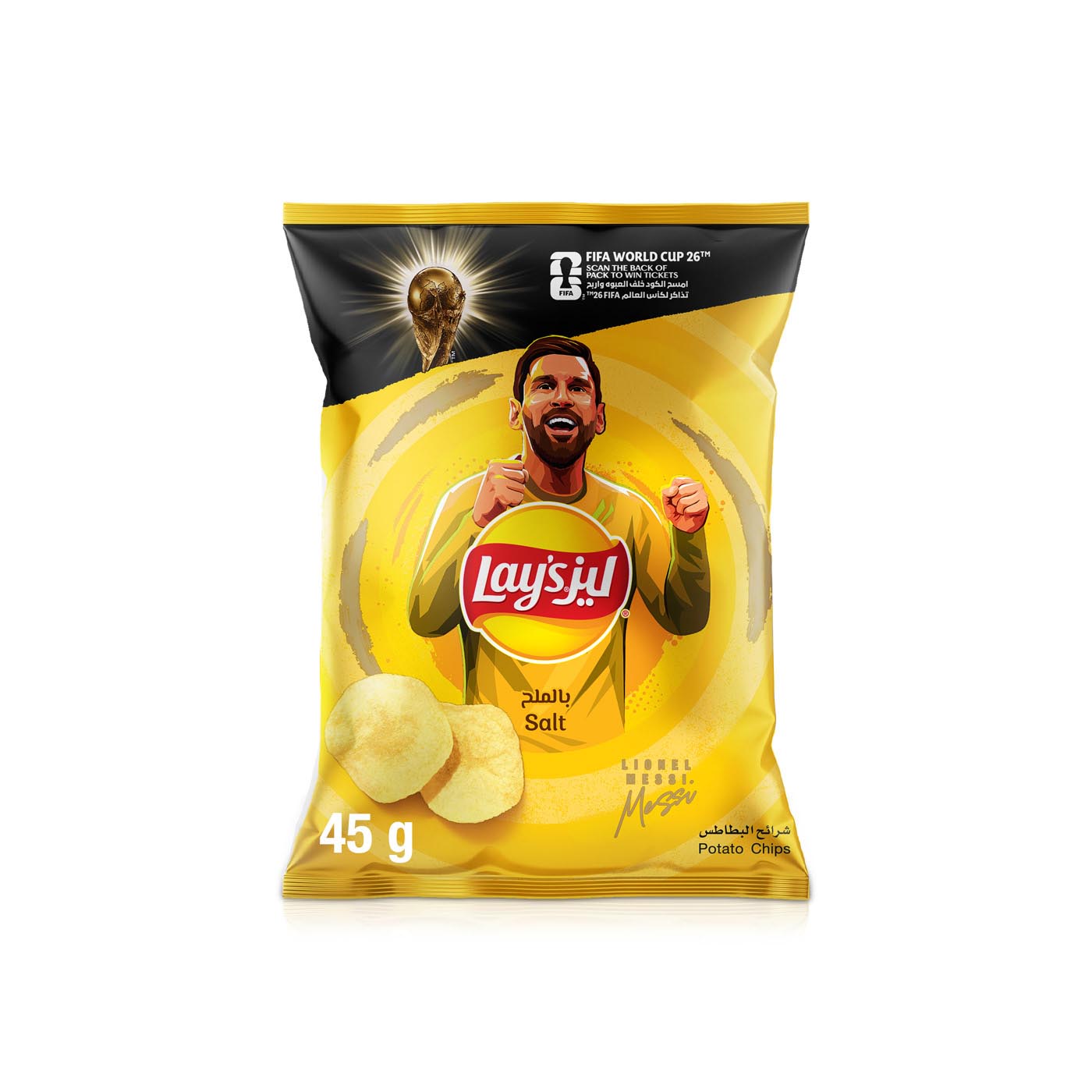 Lays Salted Potato Chips 45g