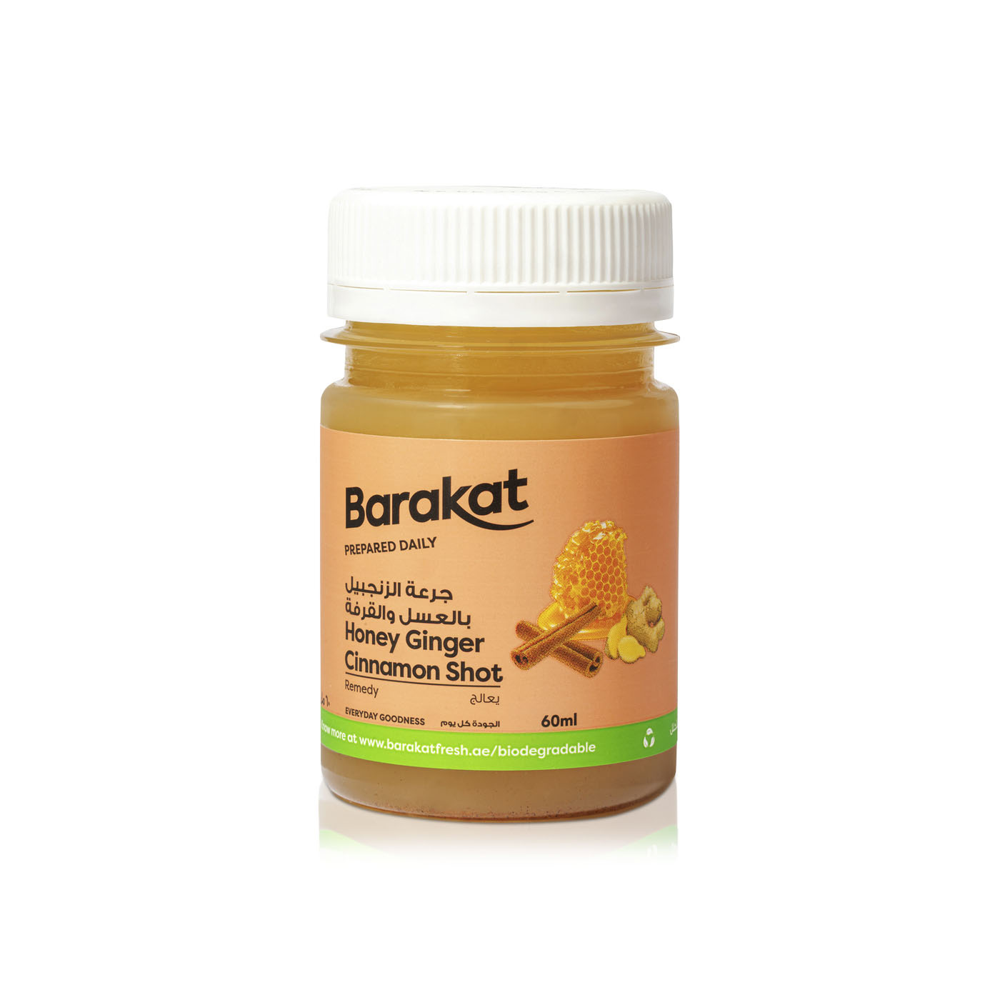 Barakat Honey Ginger and Cinnamon Shot 60ml