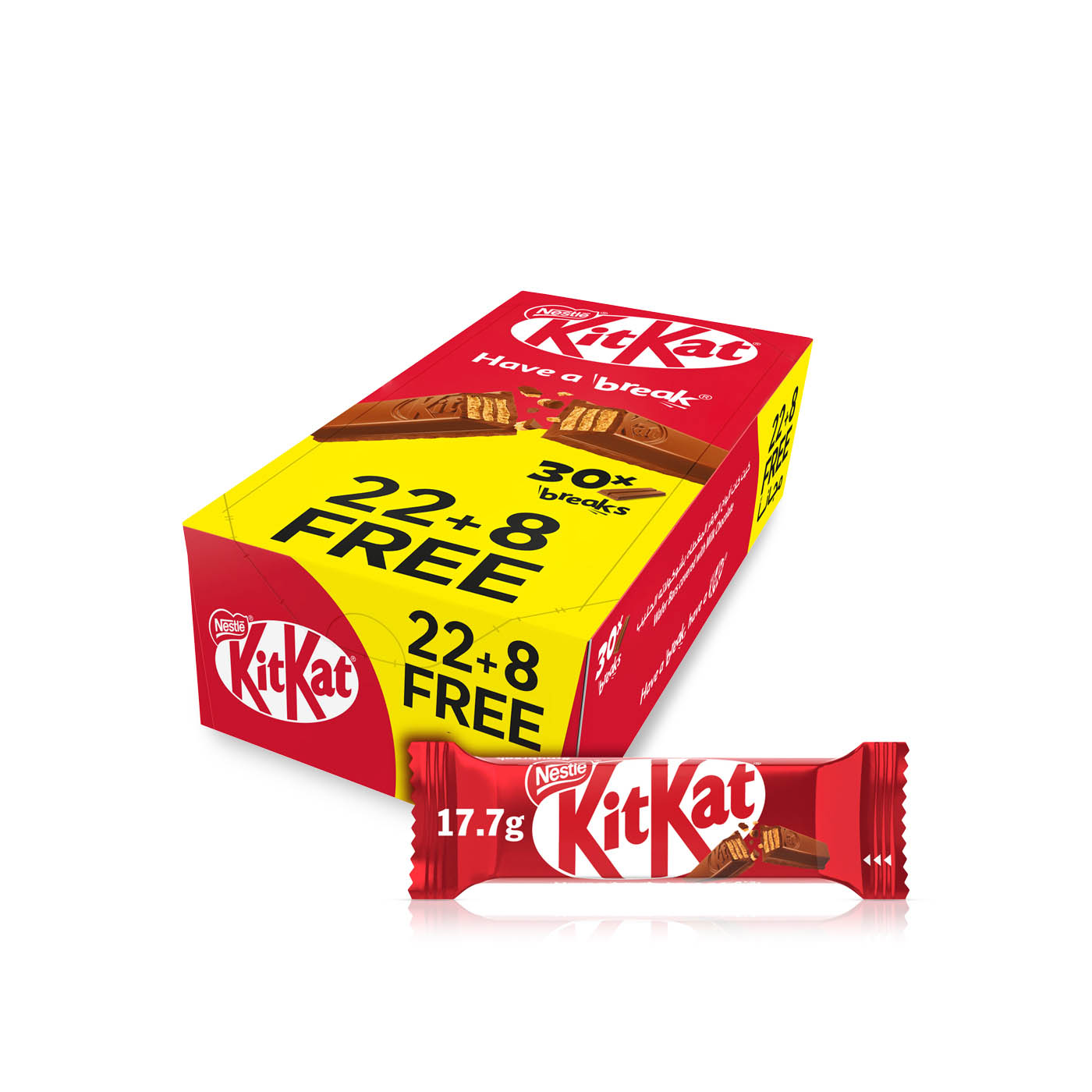 Kitkat 2 Finger Chocolate 17.7g x30
