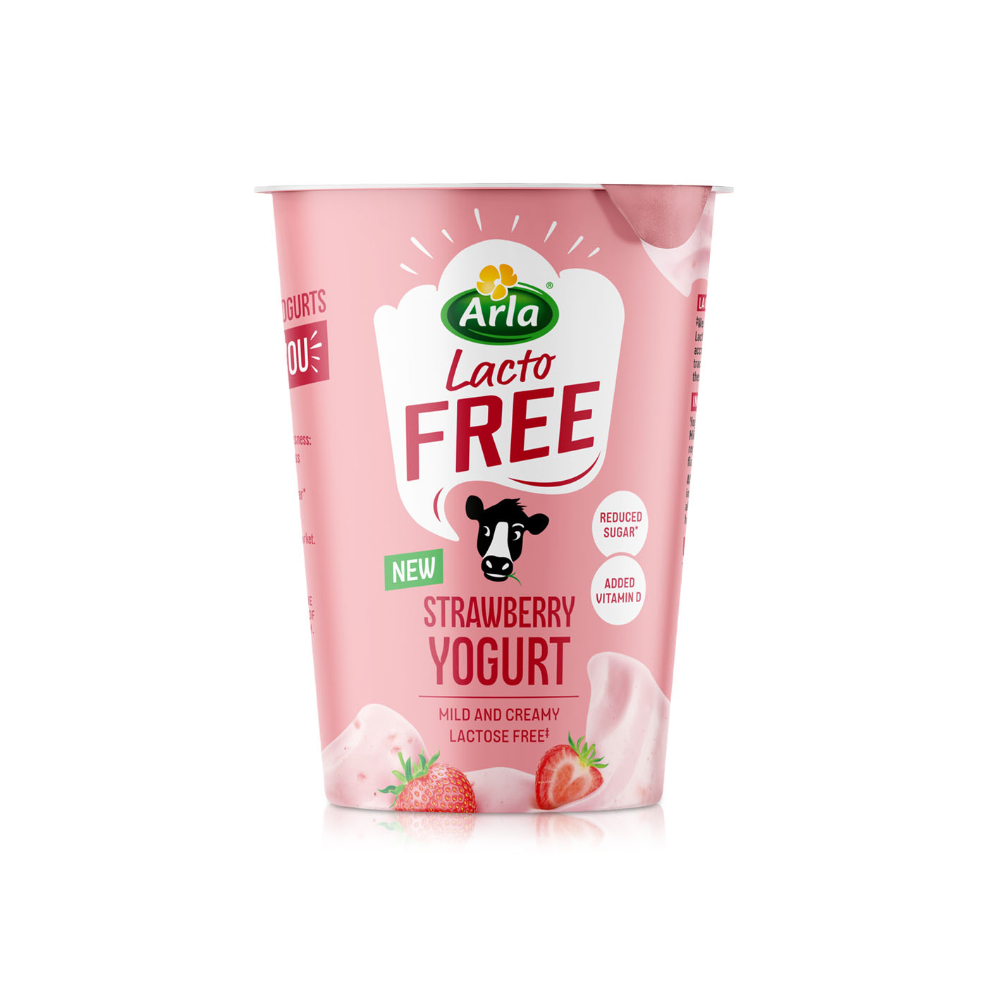 Arla Lactofree Strawberry Yoghurt 400g