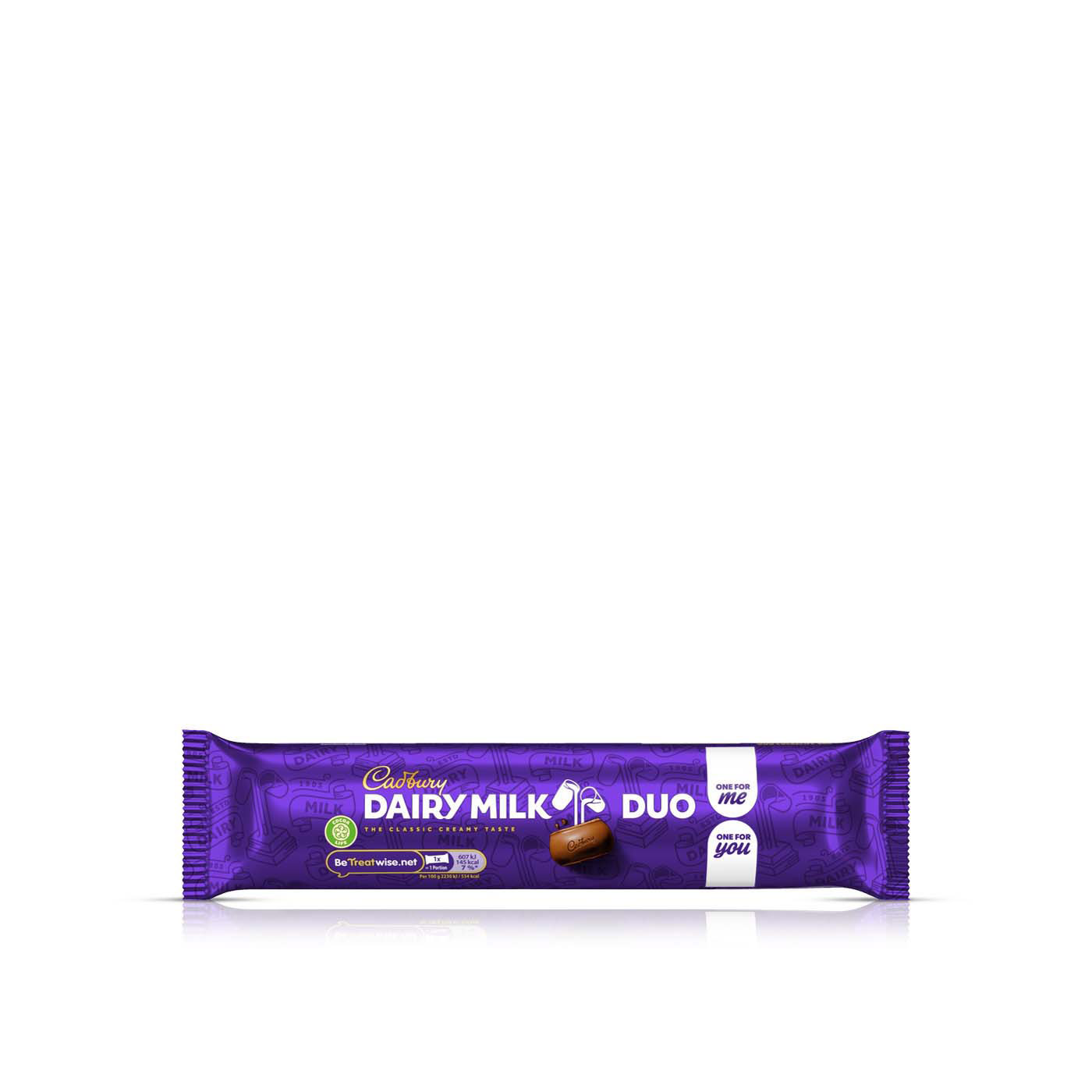 Cadbury Dairy Milk Duo Chocolate Bar 58.6g