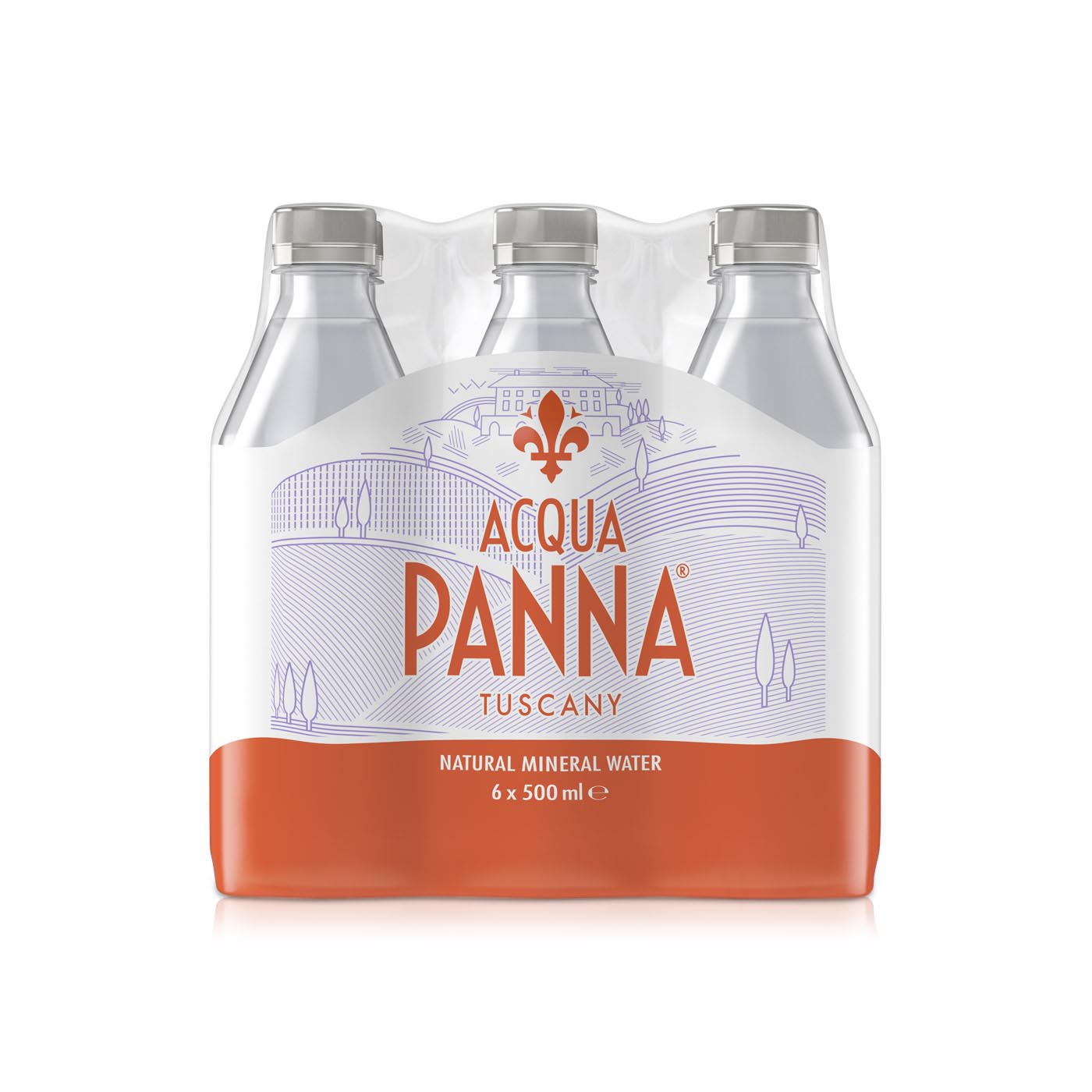 Acqua Panna Mineral Water 500ml x 6