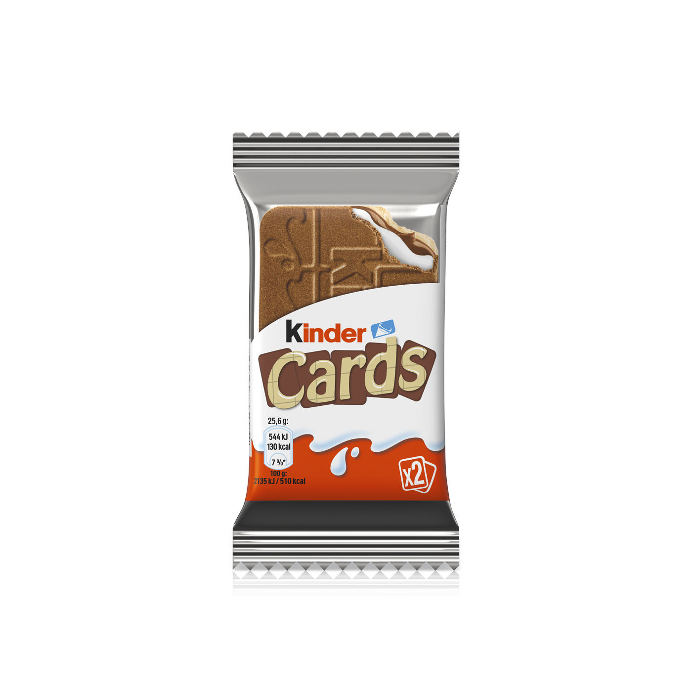 Kinder Cards Chocolate Biscuits 25.6g