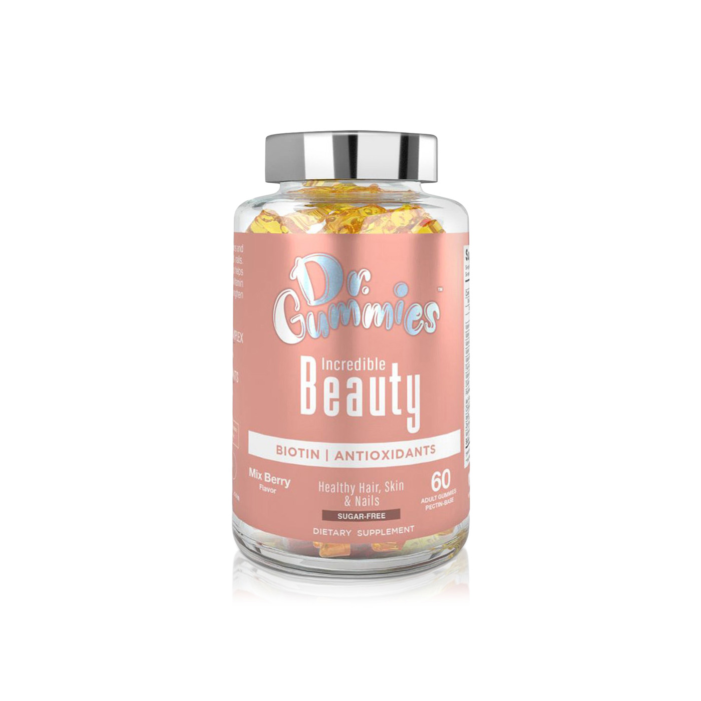 Dr. Gummies Adult Beauty Sugar-Free Mix Berry Gummies x60
