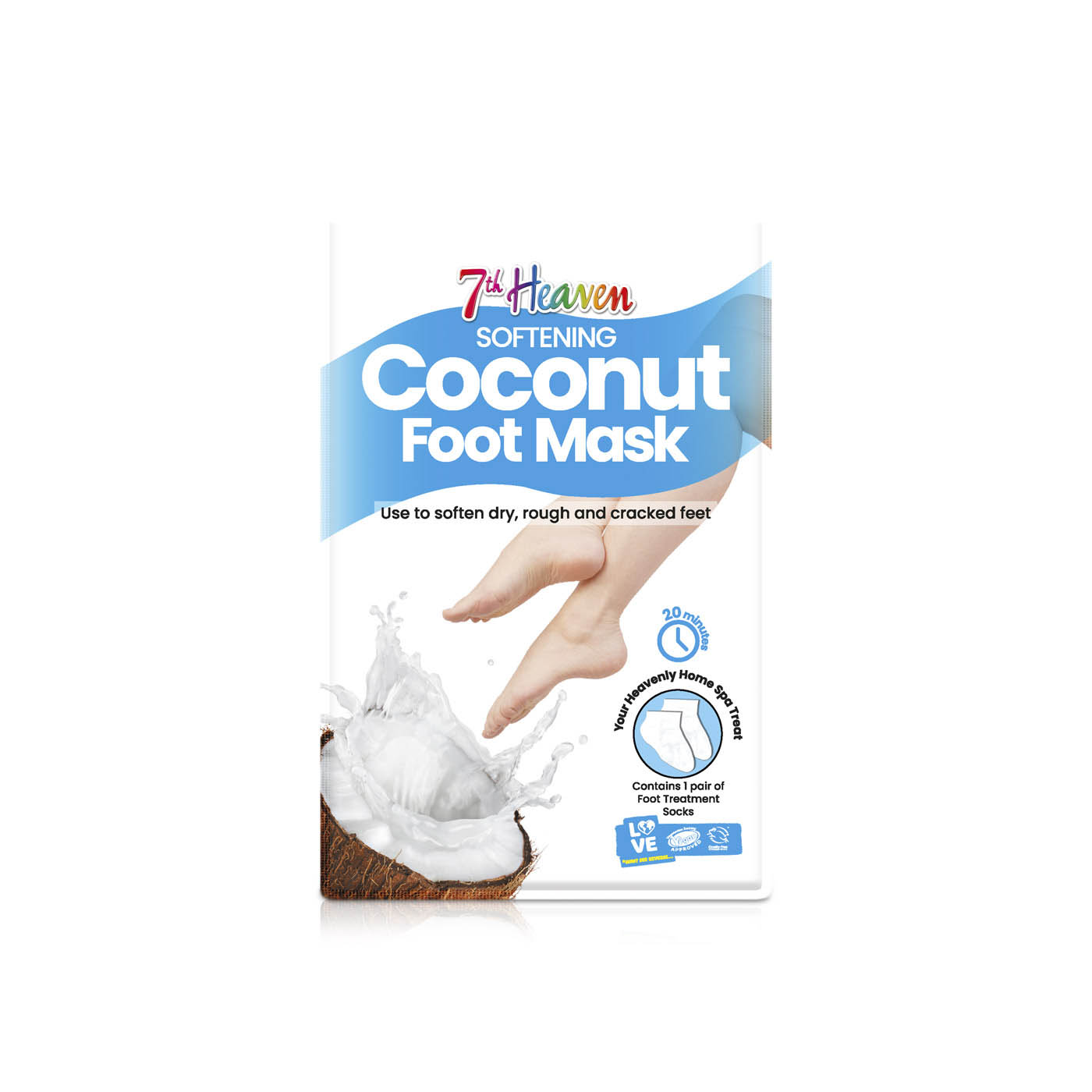 7th Heaven Coconut Foot Mask