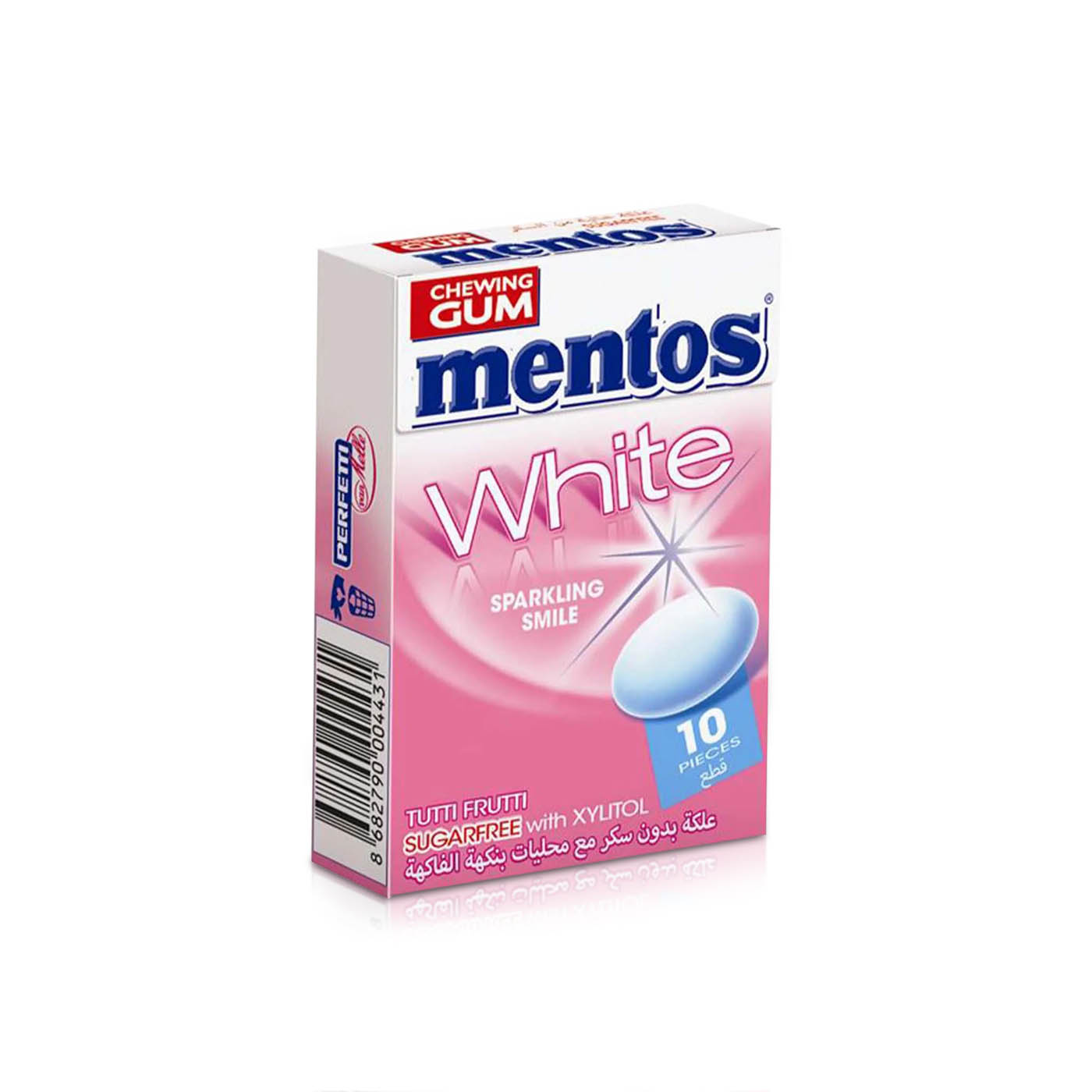 Mentos Tutti Frutti Chewing Gum x 10 14.5g
