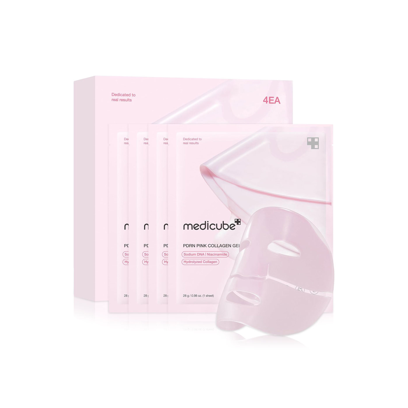 Medicube Pdrn Collagen Gel Mask x4