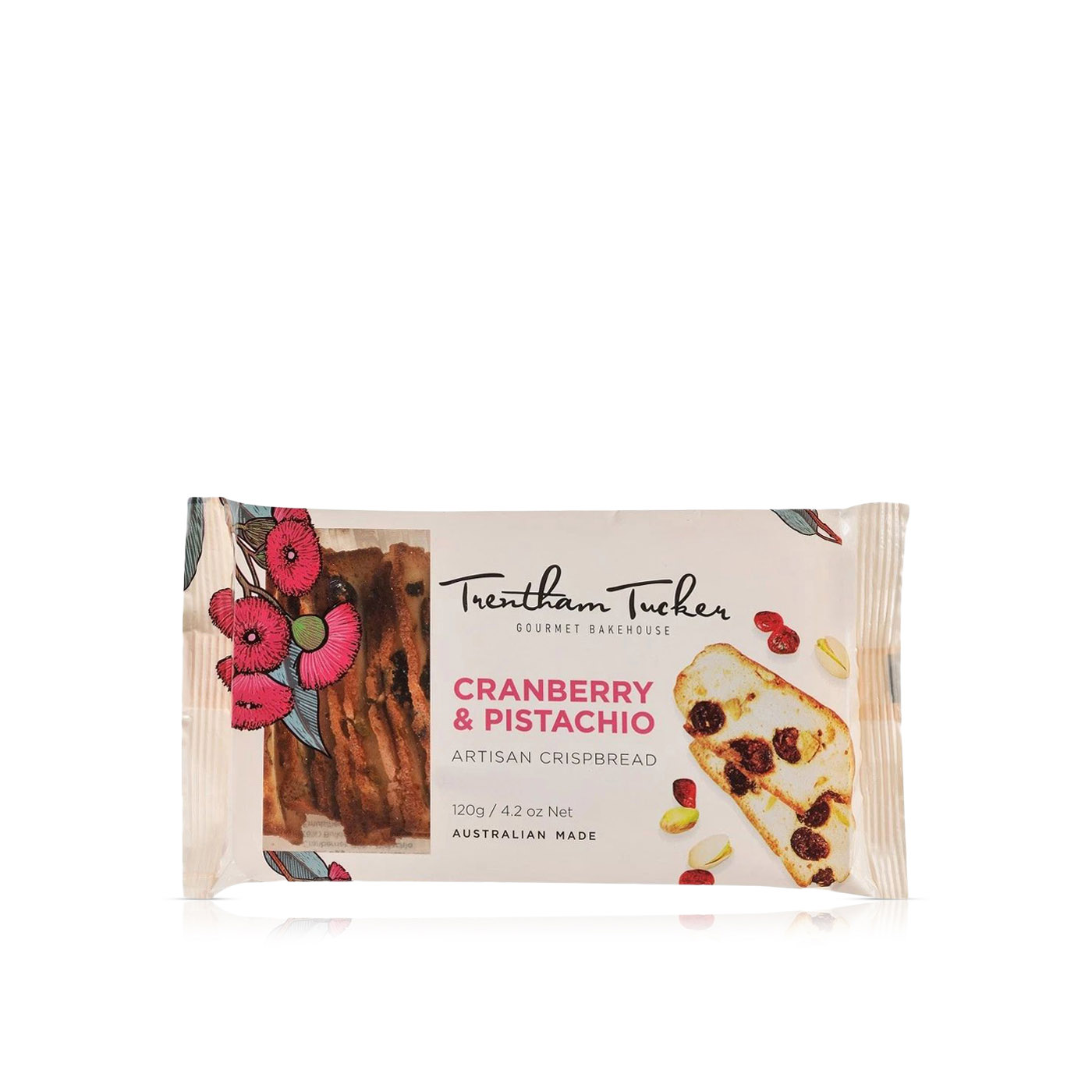 Trentham Tucker Cranberry and Pistachio Crispbread 120g